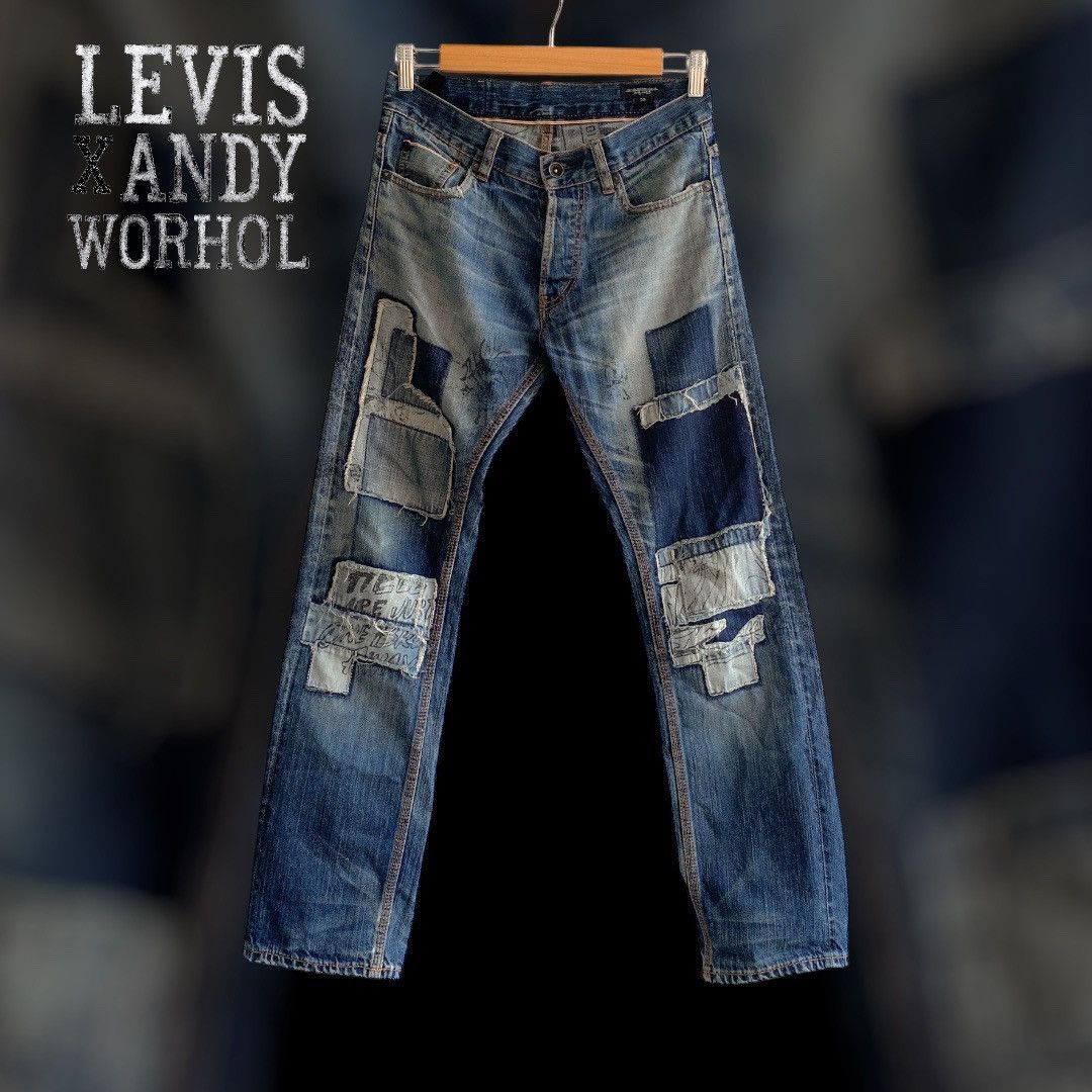 Jean Andy Warhol Factory X Levi's Édition Limitée 5/250 - Taille 28x30, Neuf