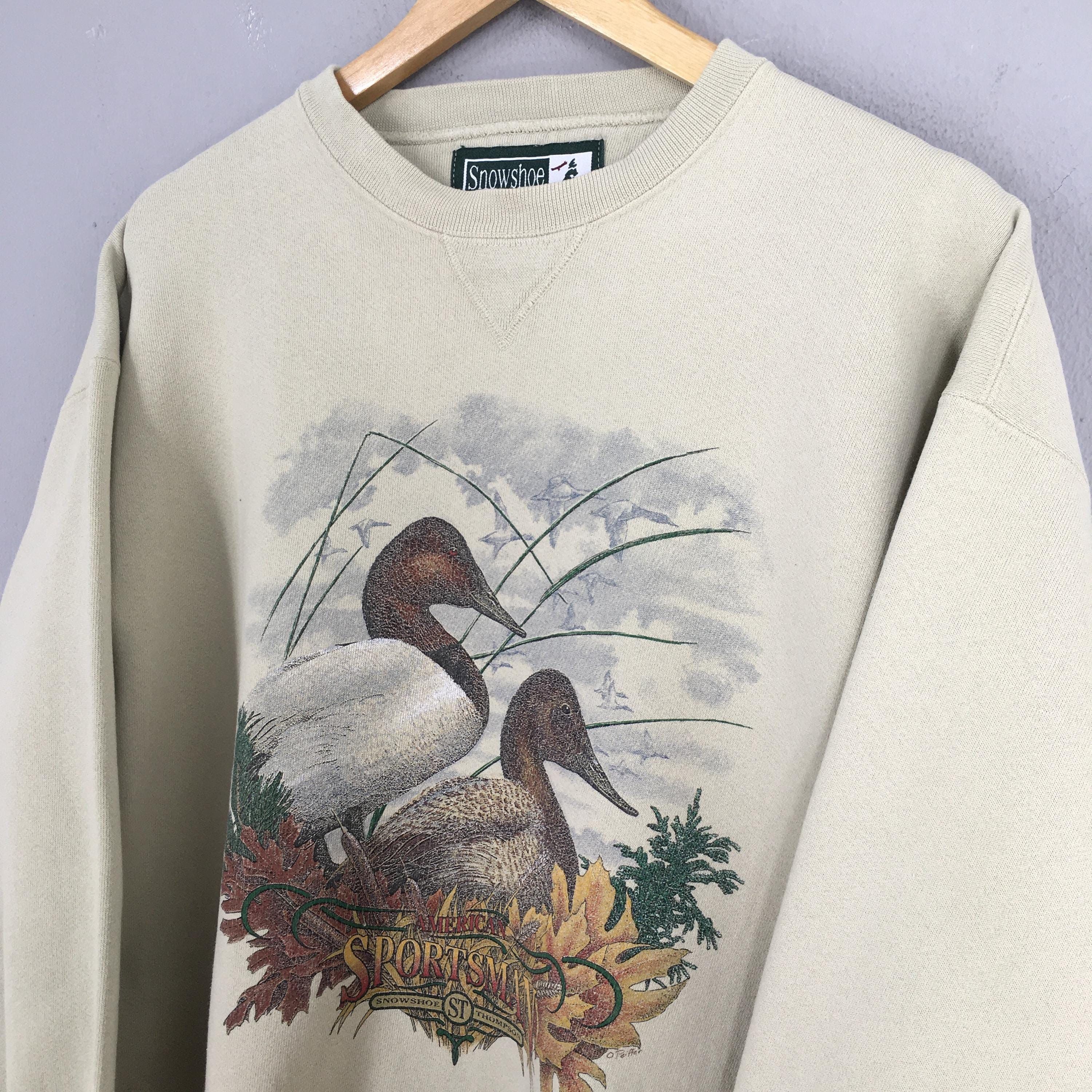 Vintage Vintage 90s American Sportsman Duck Sweatshirt Large Size US L / EU 52-54 / 3 - 3 Thumbnail