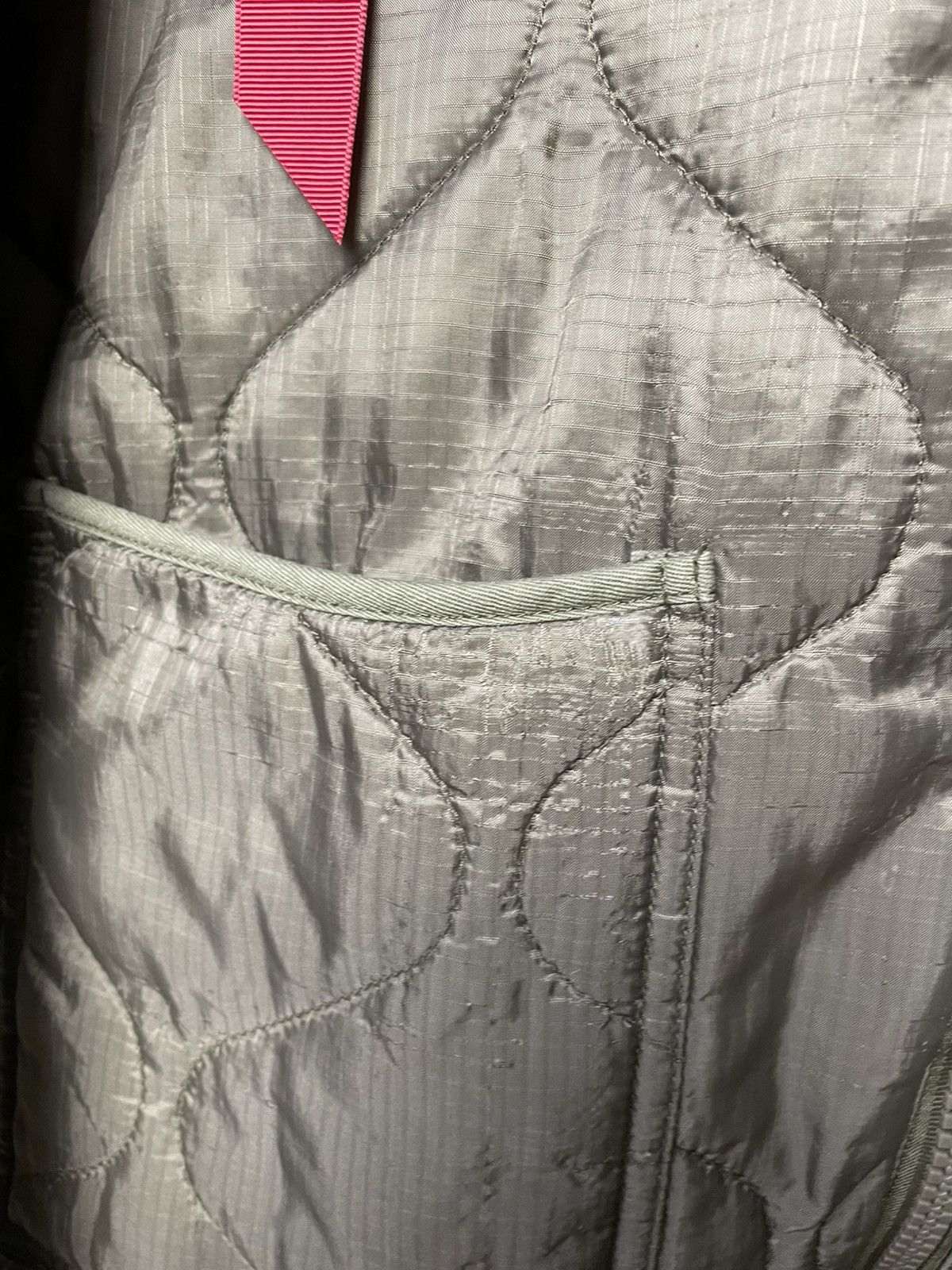 Alpha Industries Y2K Alpha Industries Quilted Liner Olive Jacket Size US L / EU 52-54 / 3 - 6 Thumbnail