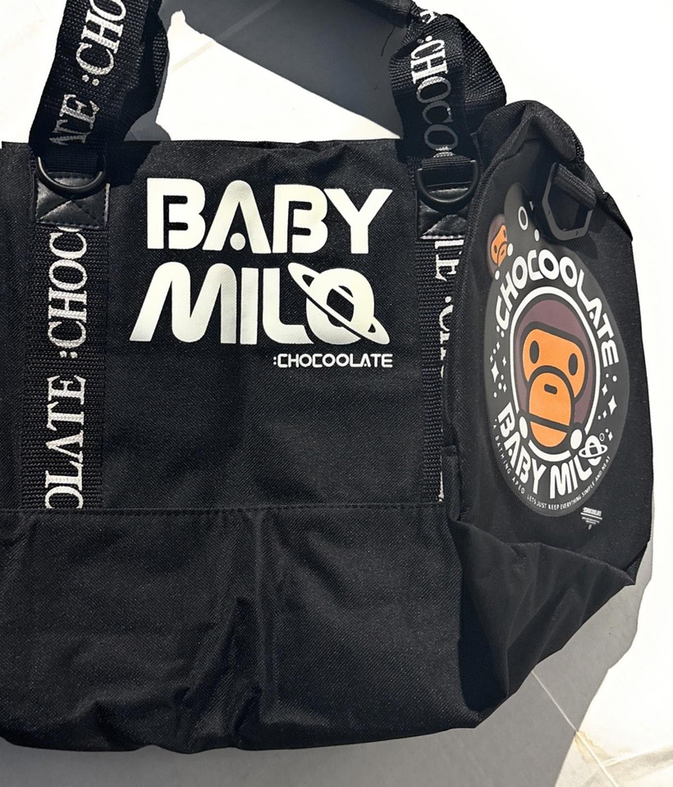 Bape BAPE x Baby Milo x Chocolate Black Duffle Bag Size ONE SIZE - 5 Thumbnail