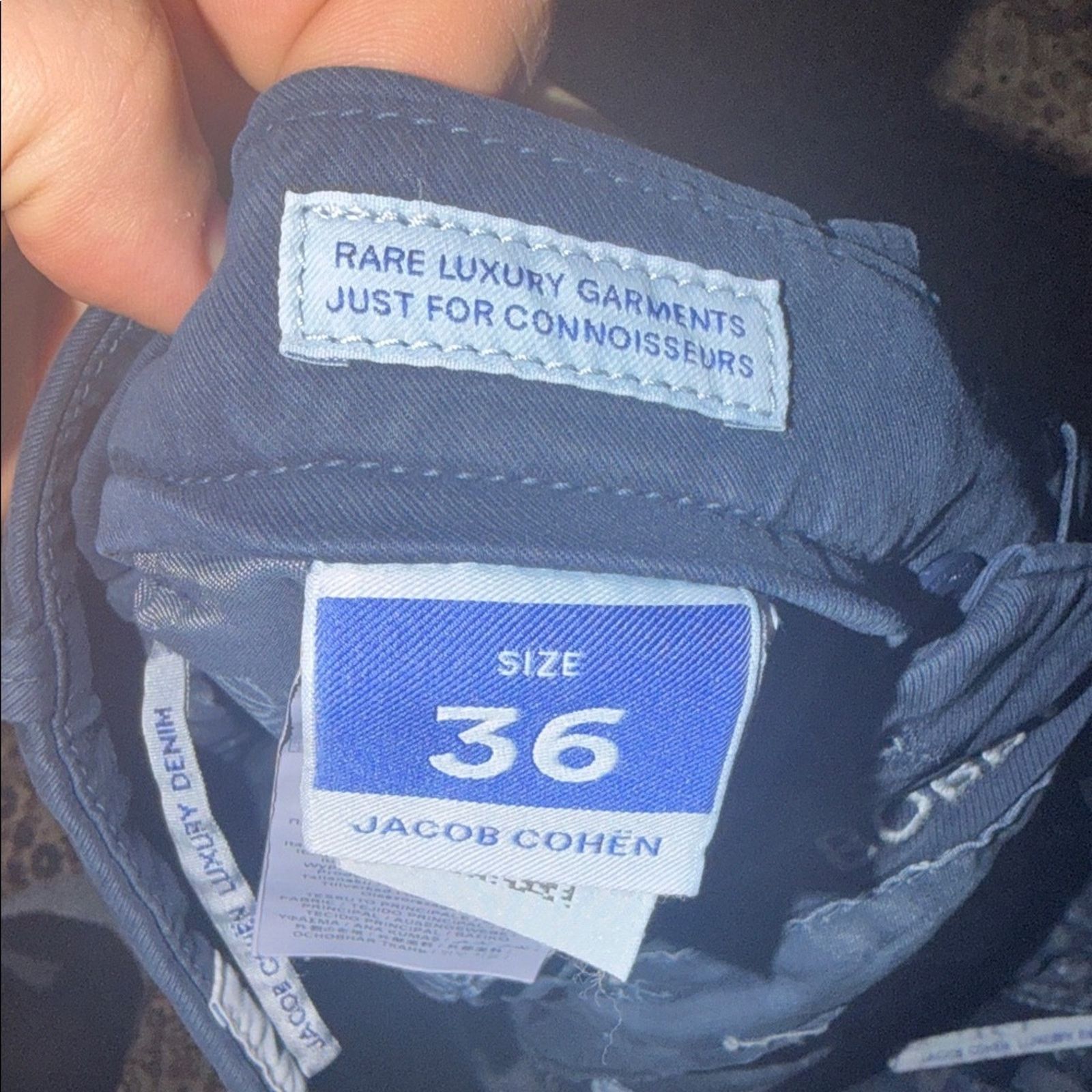 Jacob Cohen Jacob Cohen Navy Chino Pants Men's Size 36 Size US 36 / EU 52 - 5 Thumbnail