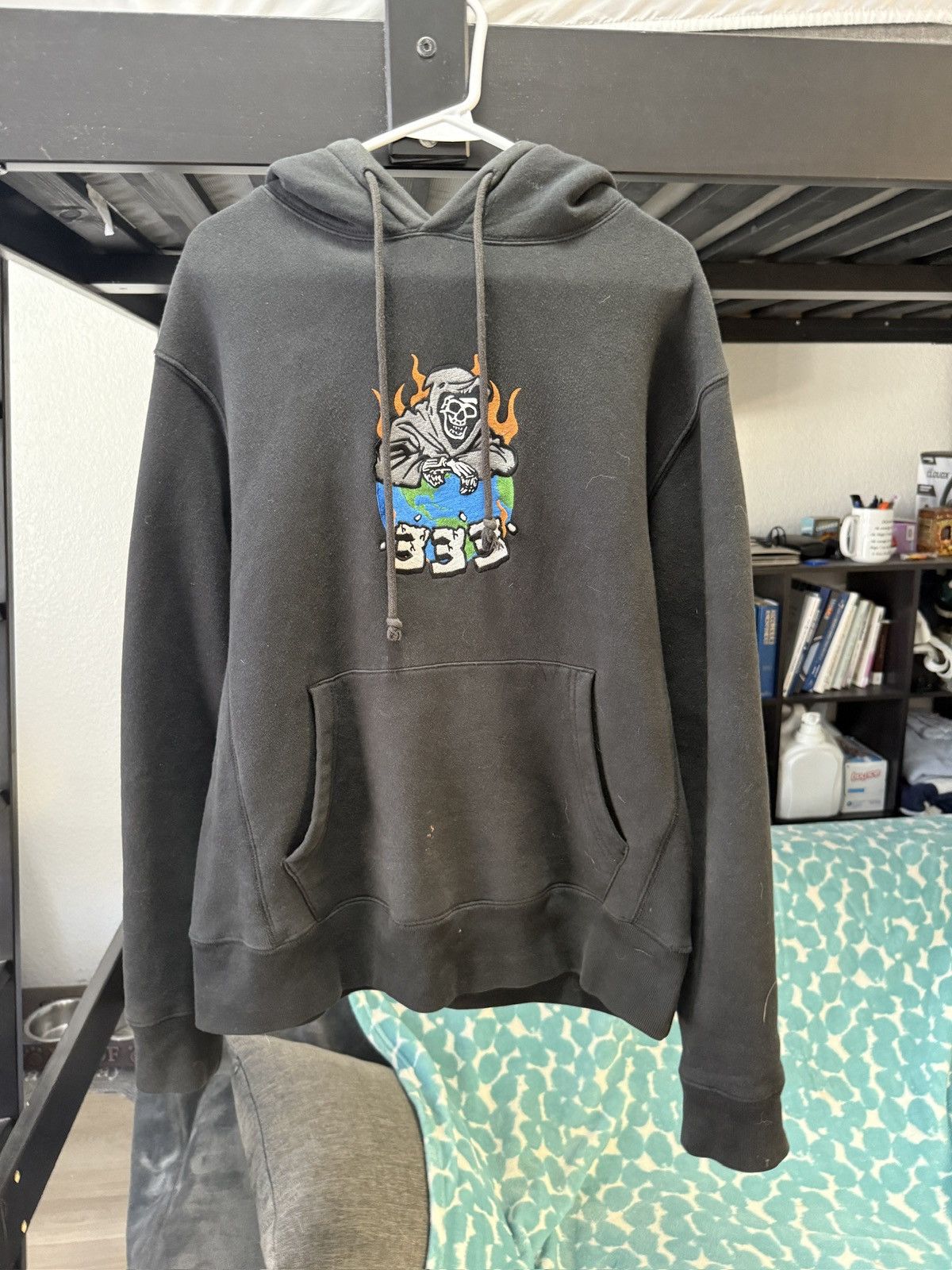 Half Evil Half Evil 333 Grim Reaper Logo Hoodie Size US M / EU 48-50 / 2 - 1 Thumbnail