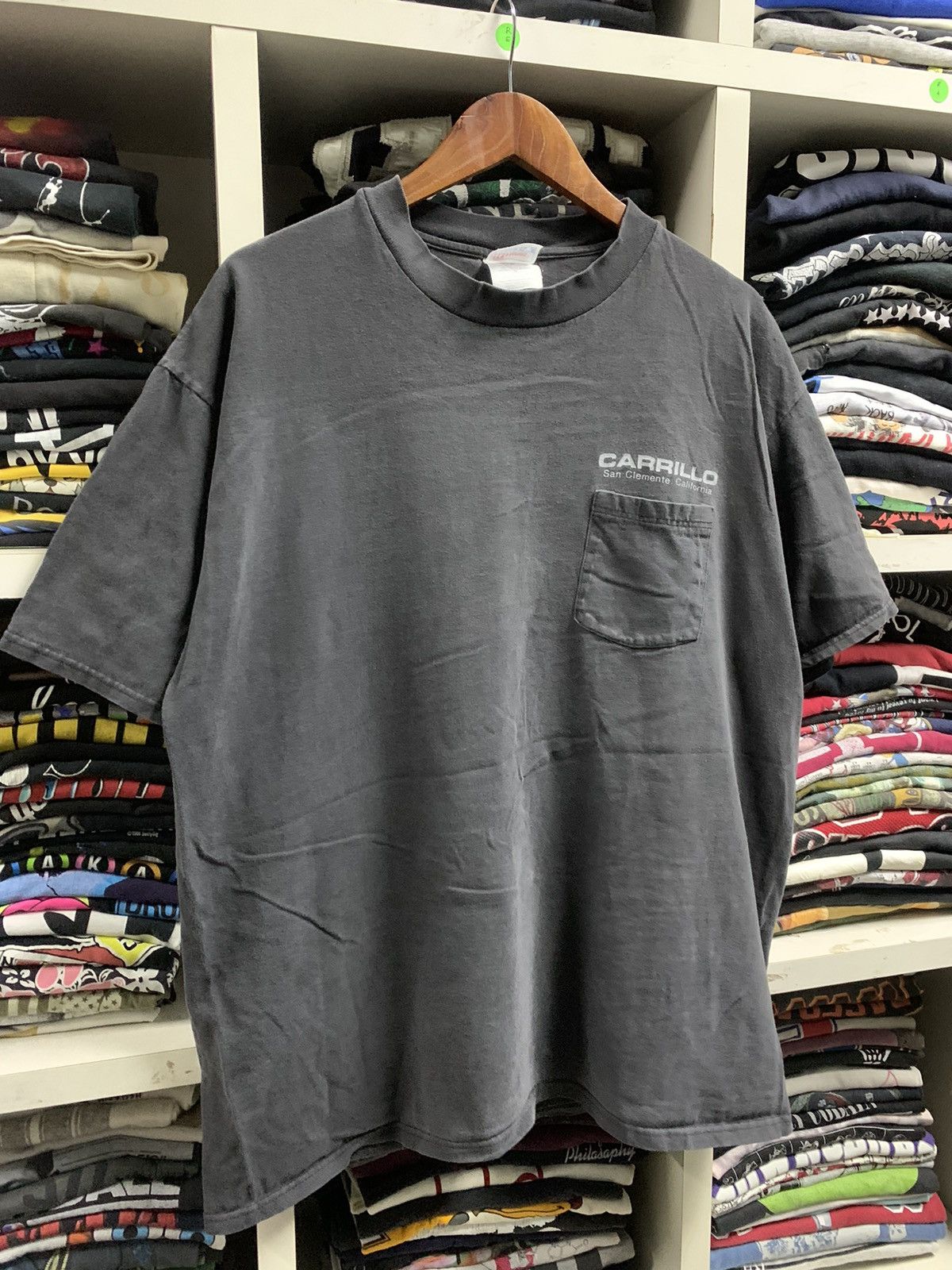 Hanes × Vintage Vintage Carillo t-shirt Size US XL / EU 56 / 4 - 6 Thumbnail