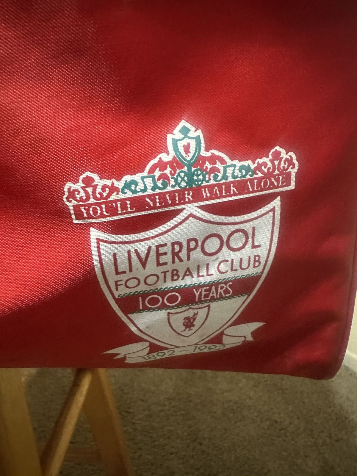 Adidas Liverpool 100th anniversary 1892-1992 duffel bag 9 Size ONE SIZE - 3 Thumbnail