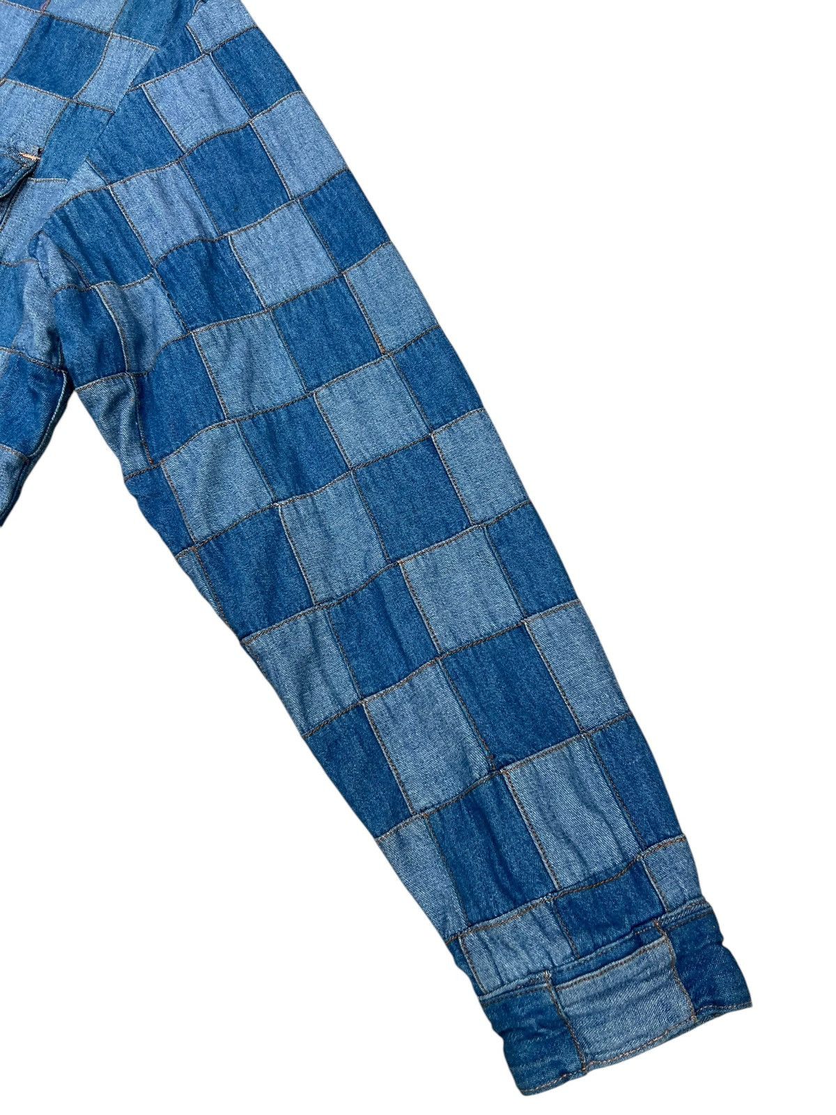 14th Addiction Dope + Drakkar Japan Patchwork Denim Heavy Shirt Size US M / EU 48-50 / 2 - 9 Thumbnail