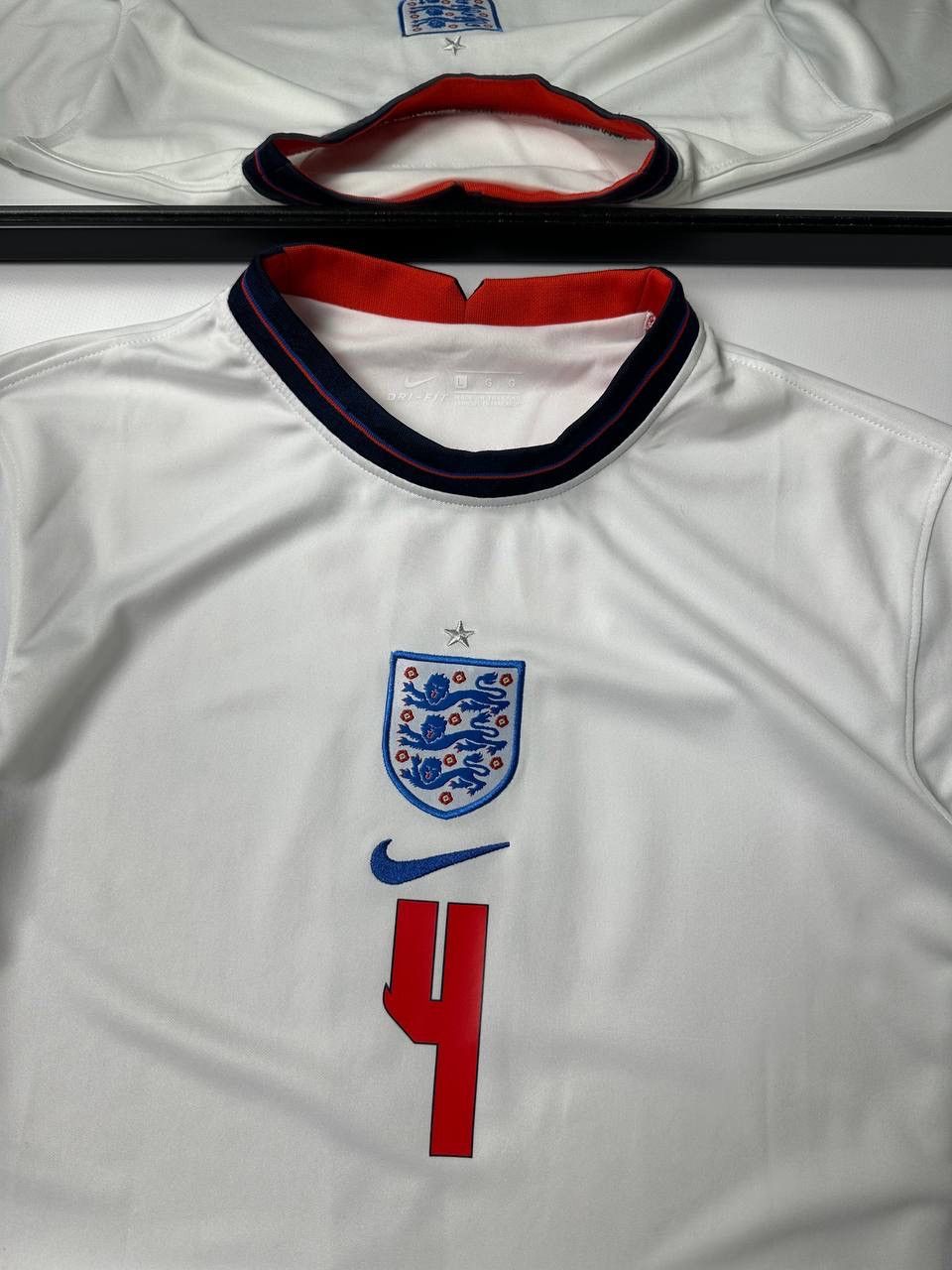 Other England 2020 Authentic Soccer Jersey Rice #4 Size US L / EU 52-54 / 3 - 3 Thumbnail