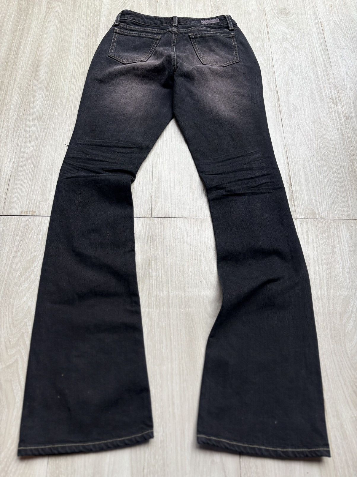 Japanese Brand Brappers distressed flare jeans Size US 26 / EU 42 - 5 Thumbnail