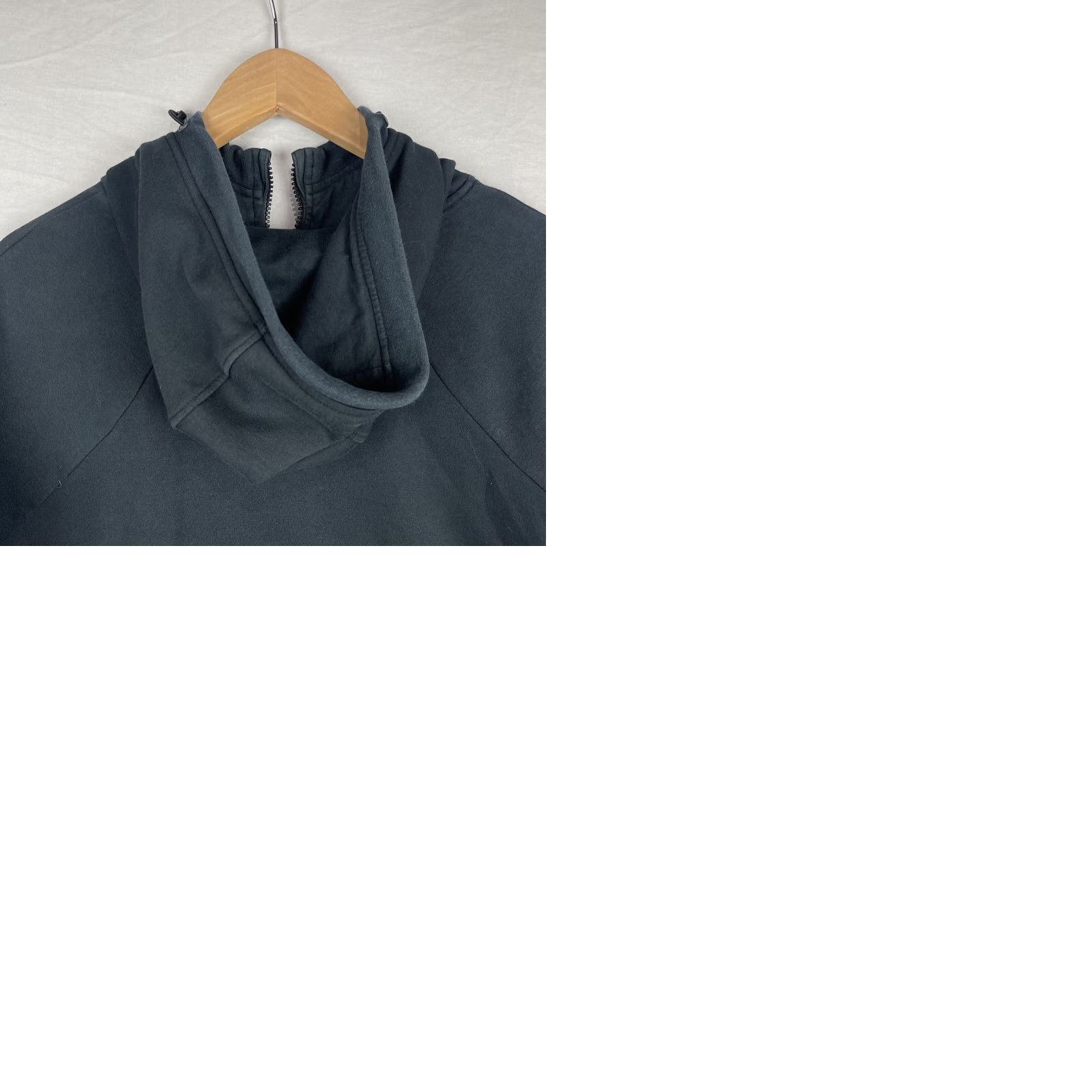 Nike Nike Hoodie Womens Large Black Full Zip Tech Fleece Sportswear Size L / US 10 / IT 46 - 9 Thumbnail