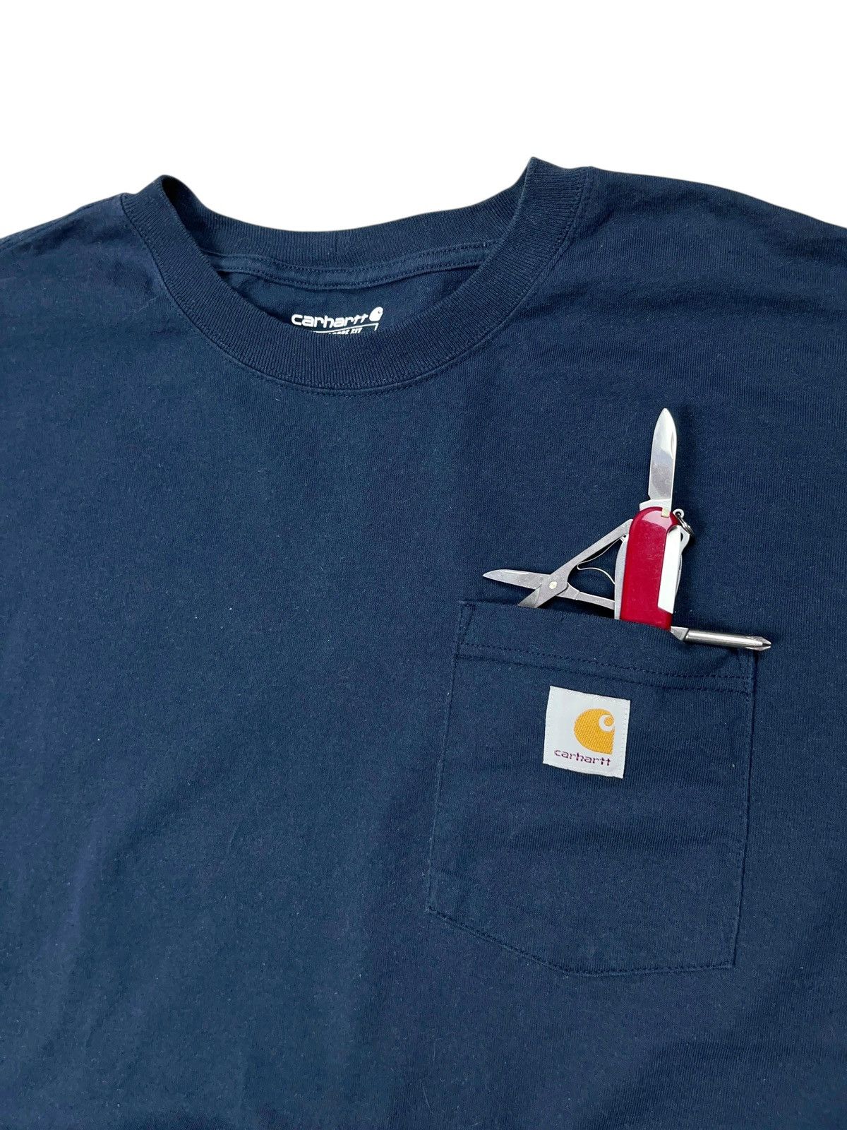 Carhartt Carhartt Oversized One Pocket T-shirt Loose Fit Size US XXL / EU 58 / 5 - 2 Thumbnail