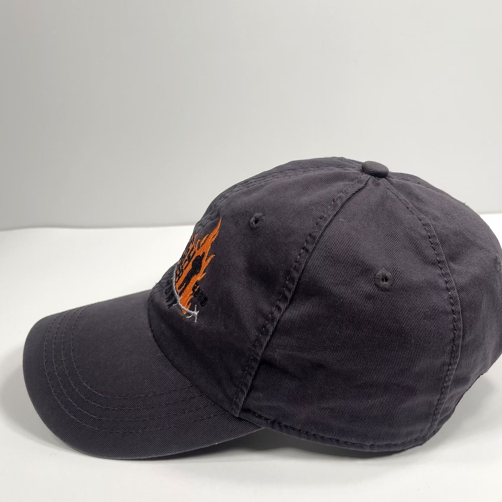 Vintage Ahead Hat Adult Adjustable StrapBack Baseball Cap Gray Tough Mudder Embroidered Size ONE SIZE - 4 Thumbnail