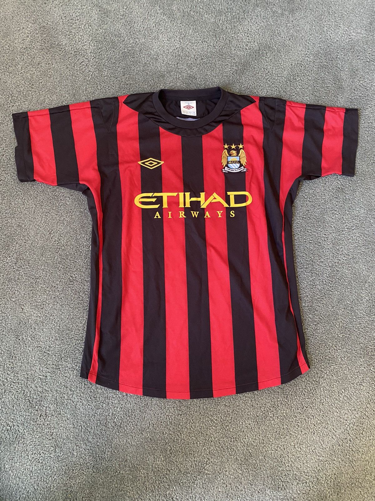 Vintage Umbro Manchester City Jersey