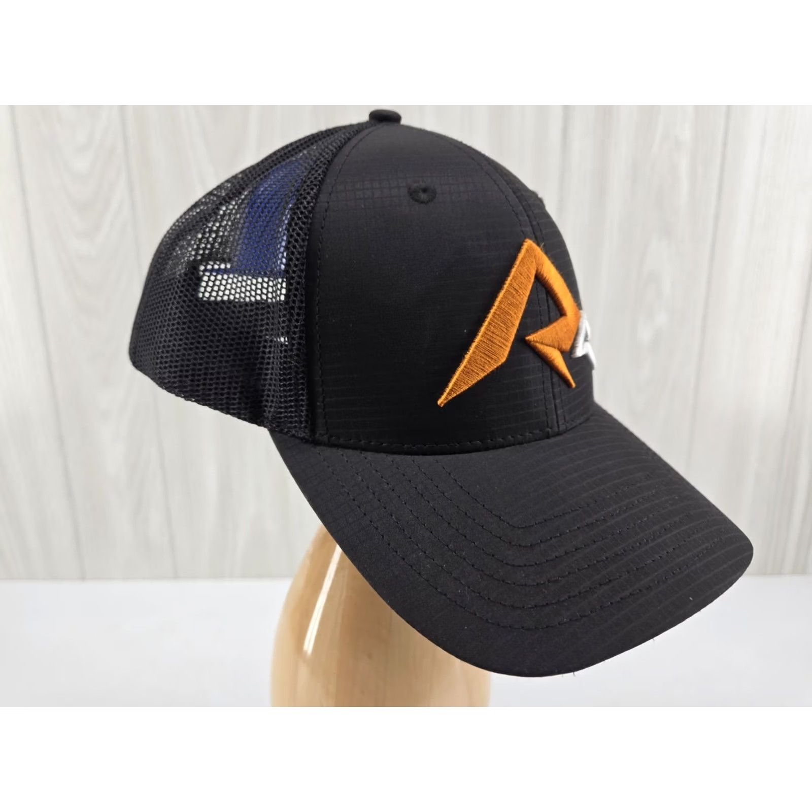 LIV Outdoor Outdoor Ridge Cut Toughwear Snapback Hat Logo Embroidered Dad Cap Adjustable Hat Mens Black One Size Adjustable Breather Concept Logo Baseball Cap Size ONE SIZE - 3 Thumbnail