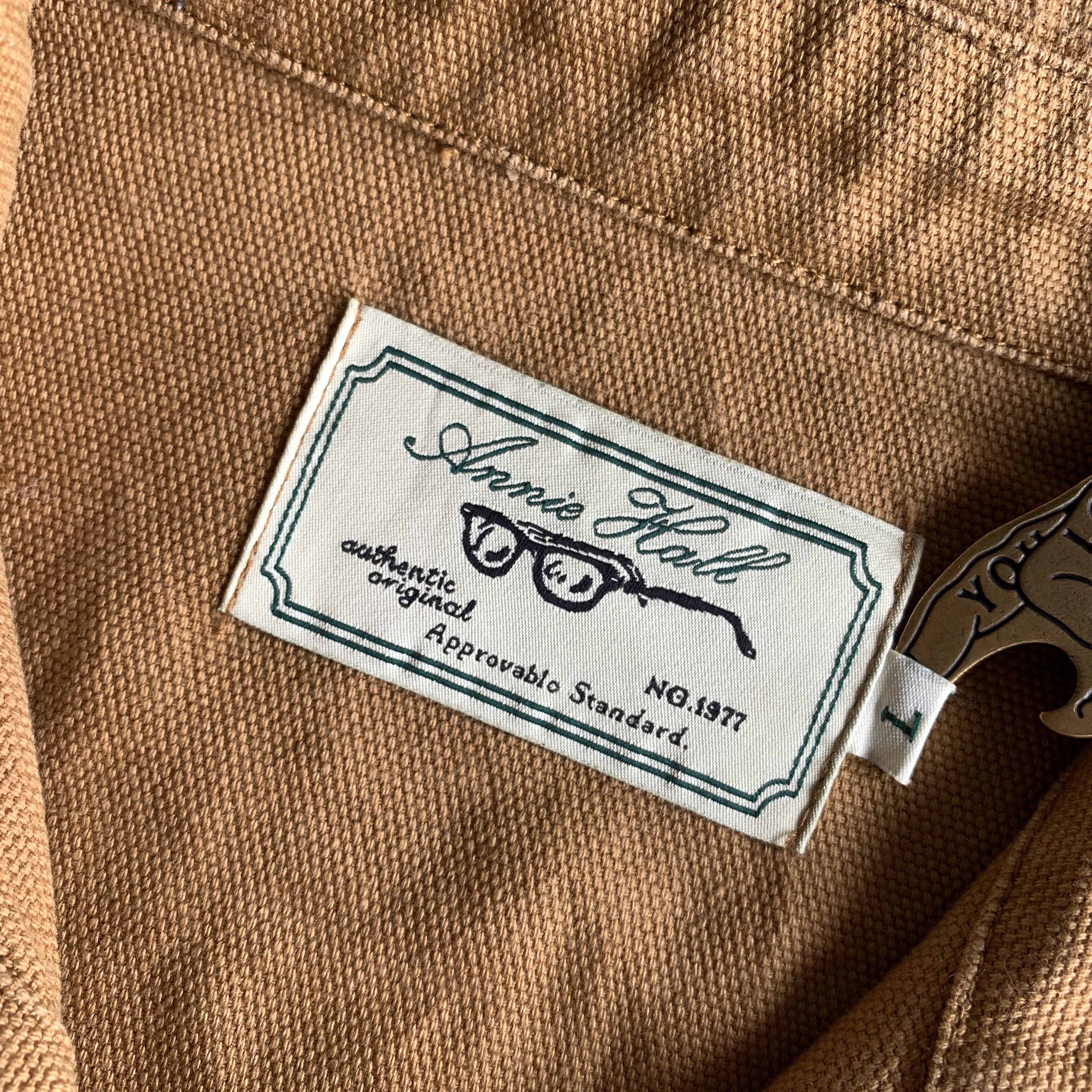 Japanese Brand × Vintage Rare Annie Hall Heavy Canvas Chore Coat Size US L / EU 52-54 / 3 - 6 Thumbnail