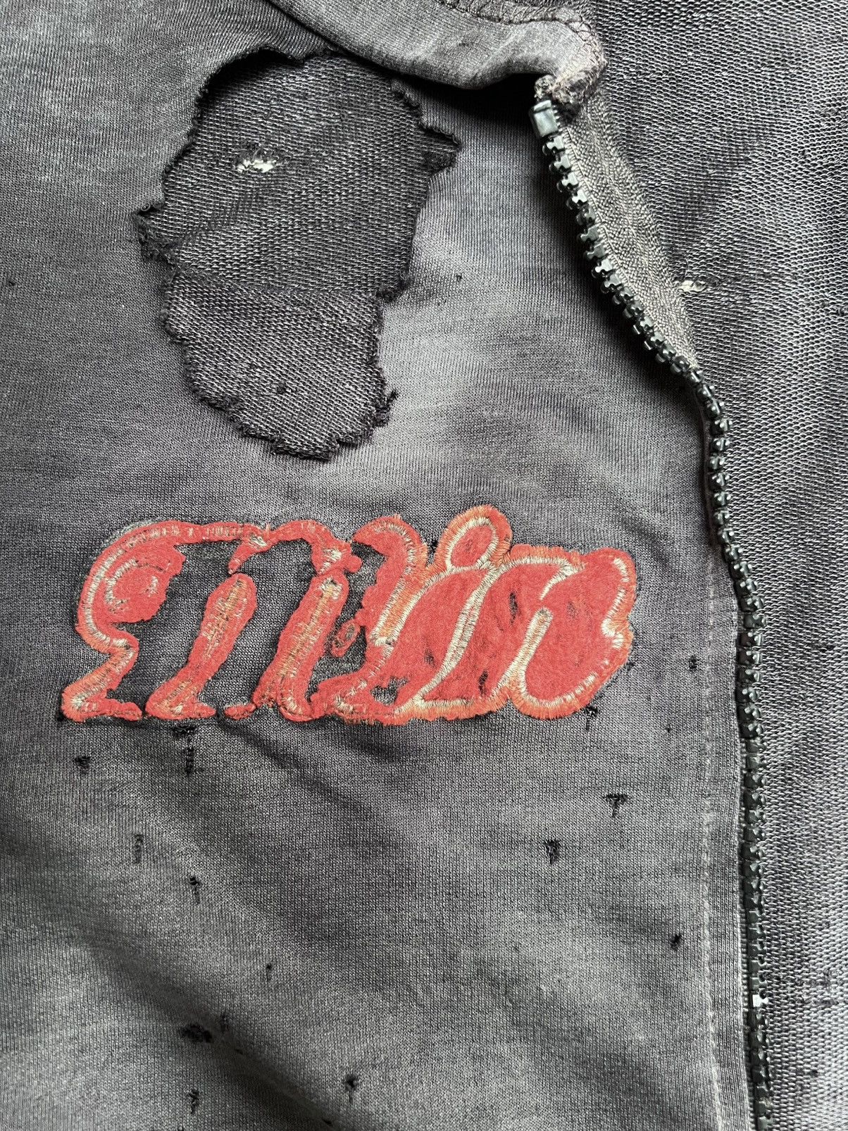 Vintage Thrashed Sun Faded Mickey Mouse Hoodie Distressed Grunge Size US M / EU 48-50 / 2 - 7 Thumbnail