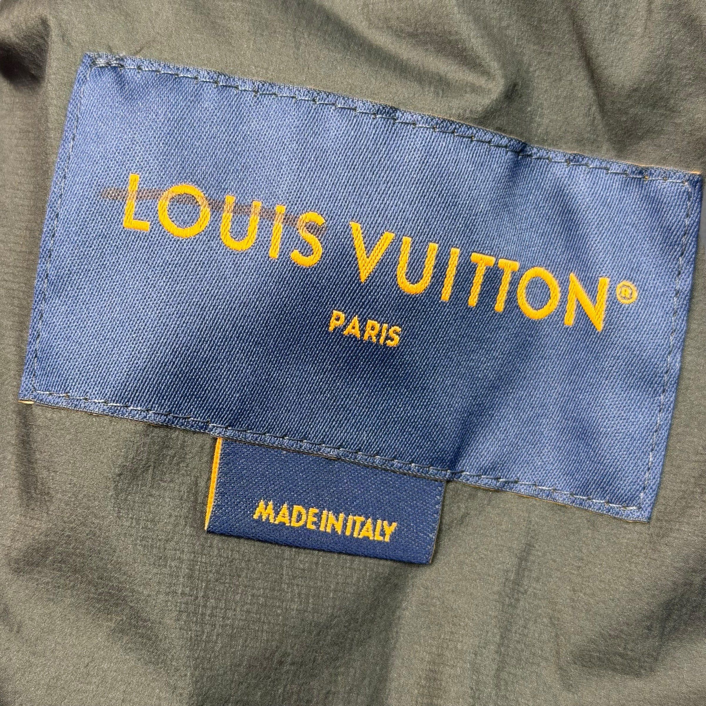 Louis Vuitton Louis Vuitton Bimaterial Hooded Down Jacket 56 (XXL) Size US XXL / EU 58 / 5 - 6 Thumbnail
