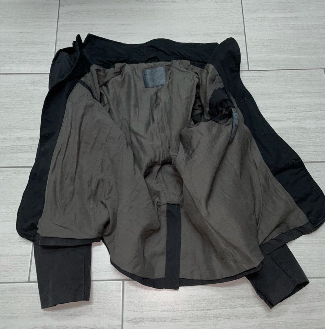 Allsaints All saints 2 in 1 Black Jacket Size US XL / EU 56 / 4 - 2 Thumbnail