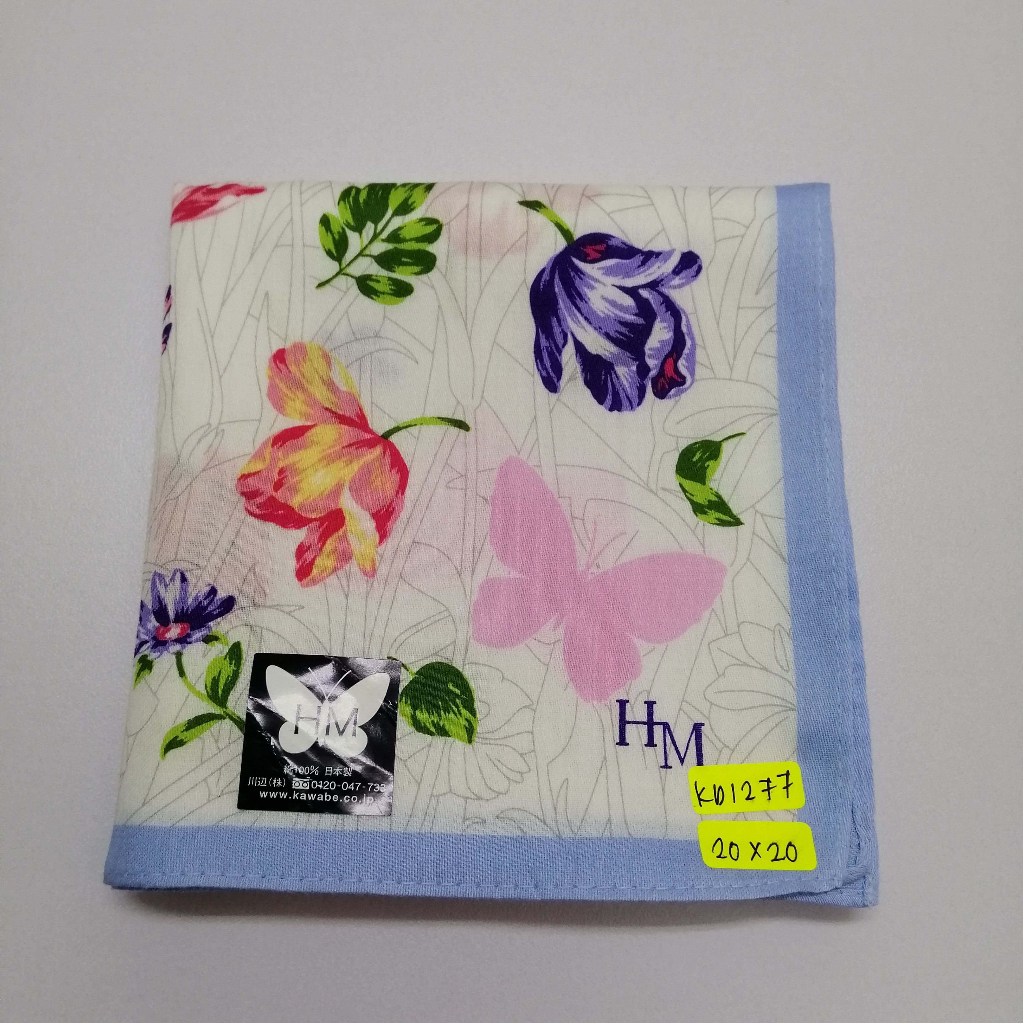 Hanae Mori Hanae Mori Handkerchief/Neckerchief/Bandana-KD1275 Size ONE SIZE - 4 Thumbnail