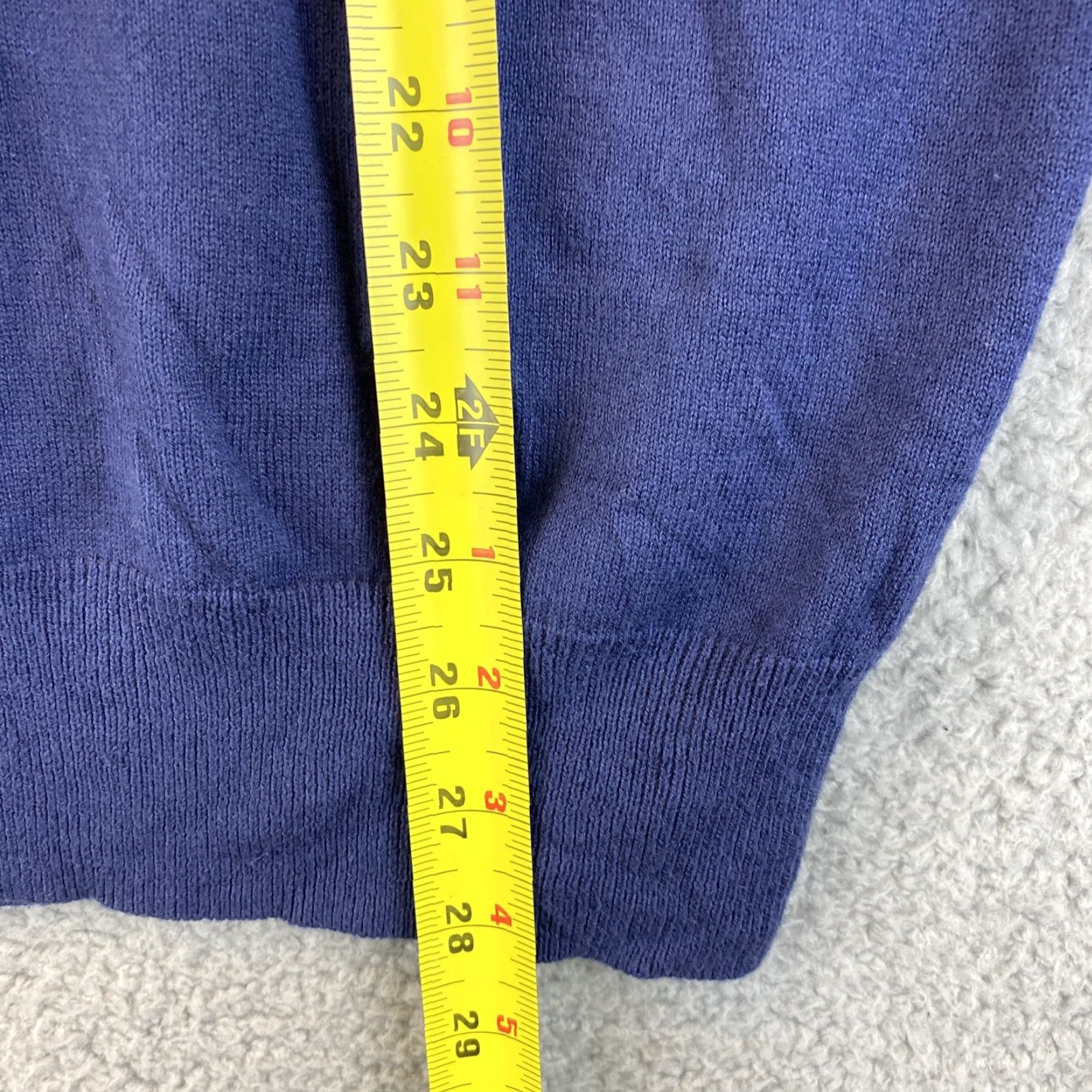 Orvis VINTAGE ORVIS Sweater Shirt Men L Blue Pullover Knit Merino Wool 47-57 Long Sleeve Mock Neck Outdoor 90s Mens Size US L / EU 52-54 / 3 - 5 Thumbnail