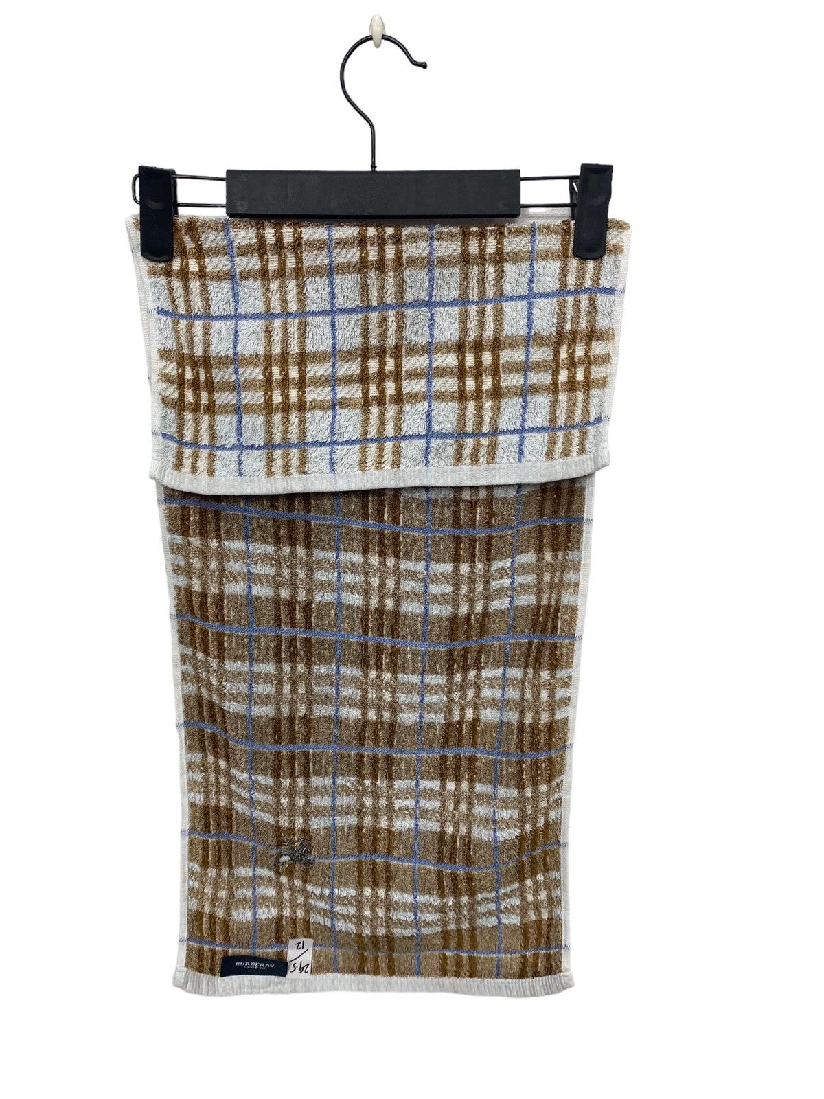 Burberry 💥VINTAGE BURBERRY London nova check hand / face towel Size ONE SIZE - 2 Thumbnail