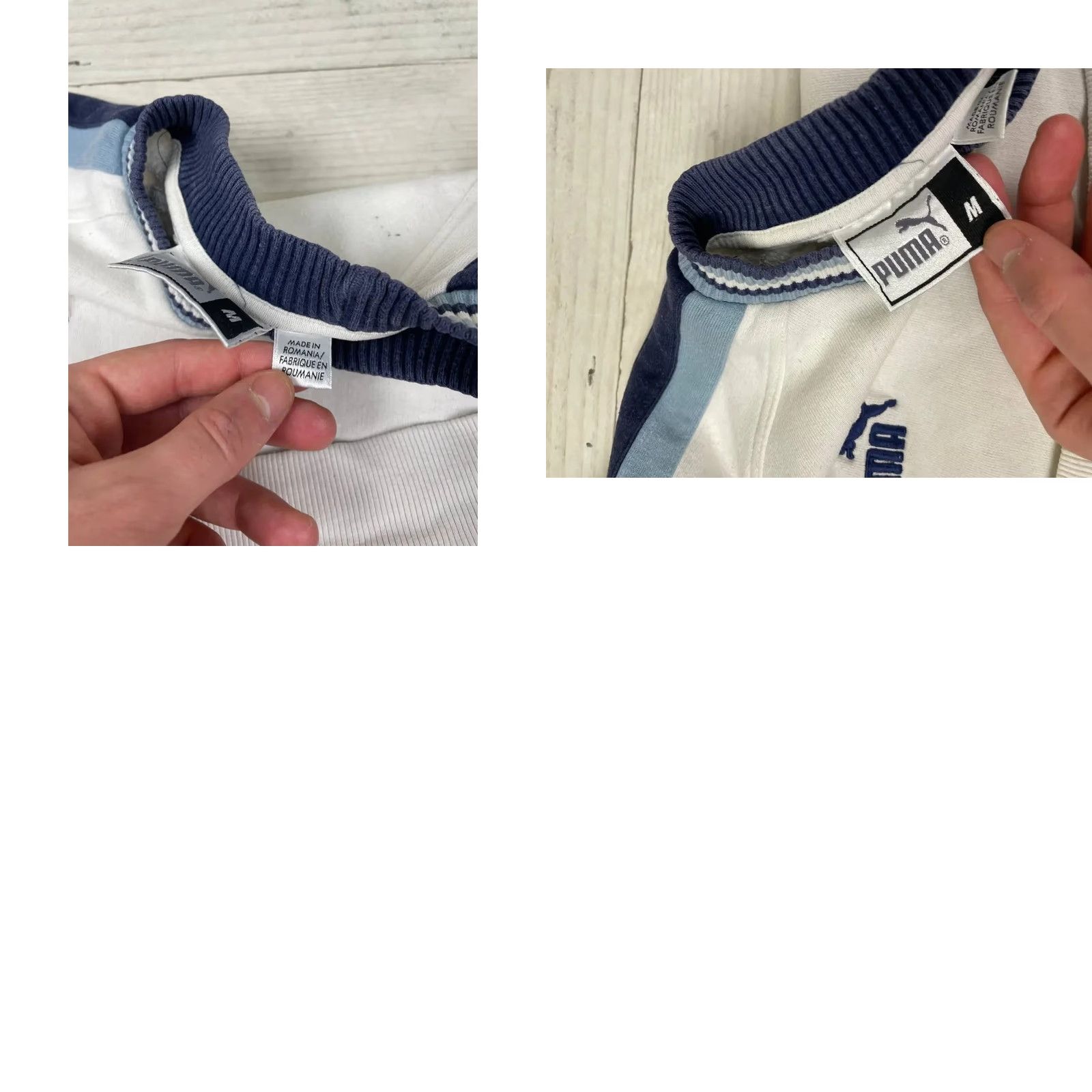 Puma VINTAGE PUMA Italy Sweatshirt Soccer Football Men M White Size US M / EU 48-50 / 2 - 9 Thumbnail
