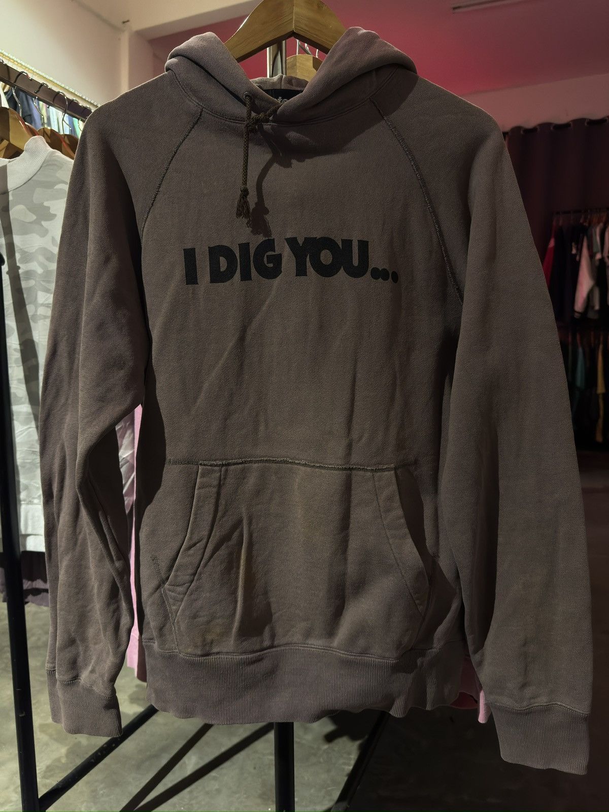Hysteric Glamour × Japanese Brand × Vintage Vintage Hysteric Glamour I Dig You Hoodie Size US M / EU 48-50 / 2 - 1 Thumbnail