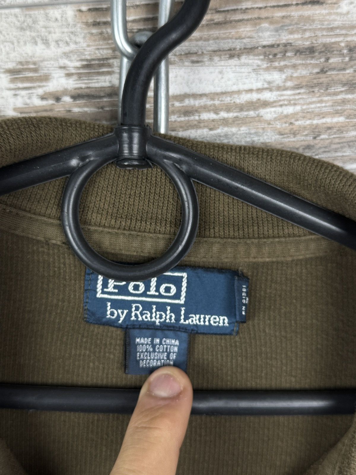 Polo Ralph Lauren Mens Vintage Polo Ralph Lauren 1/3 zip sweatshirt brown rare Size US M / EU 48-50 / 2 - 5 Thumbnail