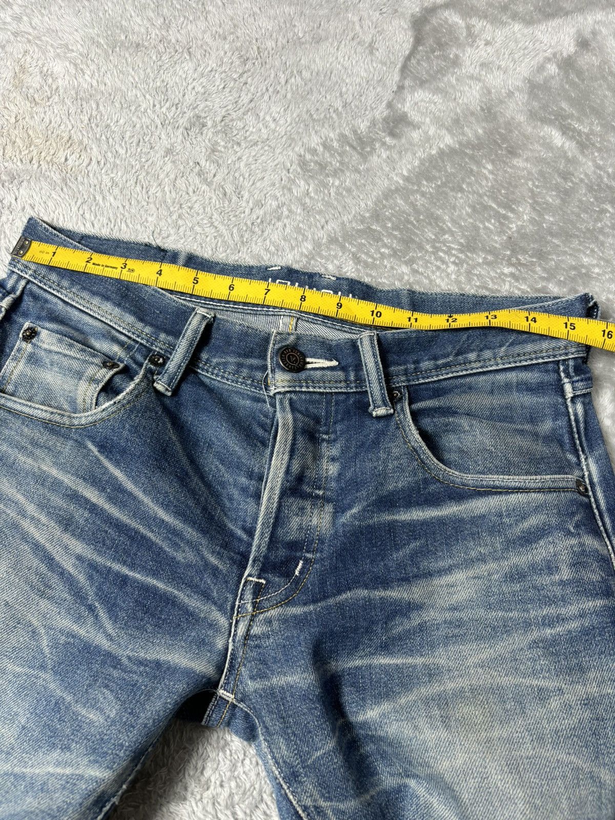 Vanquish Vanquish Ryo Ishikawa Faded Distressed Denim. S0366 Size US 31 - 13 Thumbnail