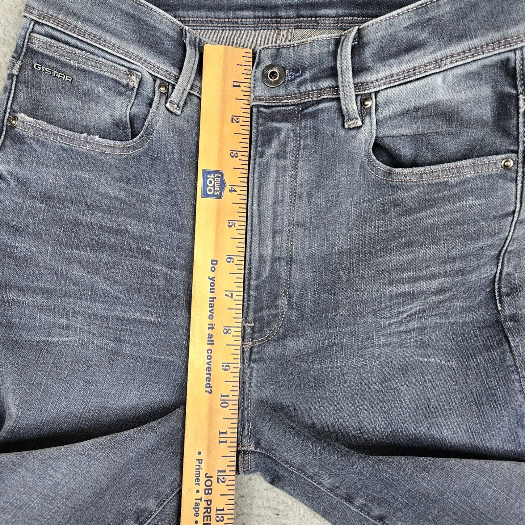 G-Star G-star RAW Kafey Ultra High Skinny Jeans Women's 28 Teal Blue Denim Slim Stretch Regular Fit Belted 5-Pocket Casual Jeans Style Skinny Size 28" / US 6 / IT 42 - 5 Thumbnail