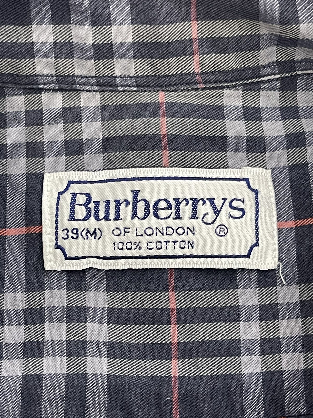 Burberry Vintage Burberrys Brit M Nova Check Long-Shirt Size US M / EU 48-50 / 2 - 6 Thumbnail