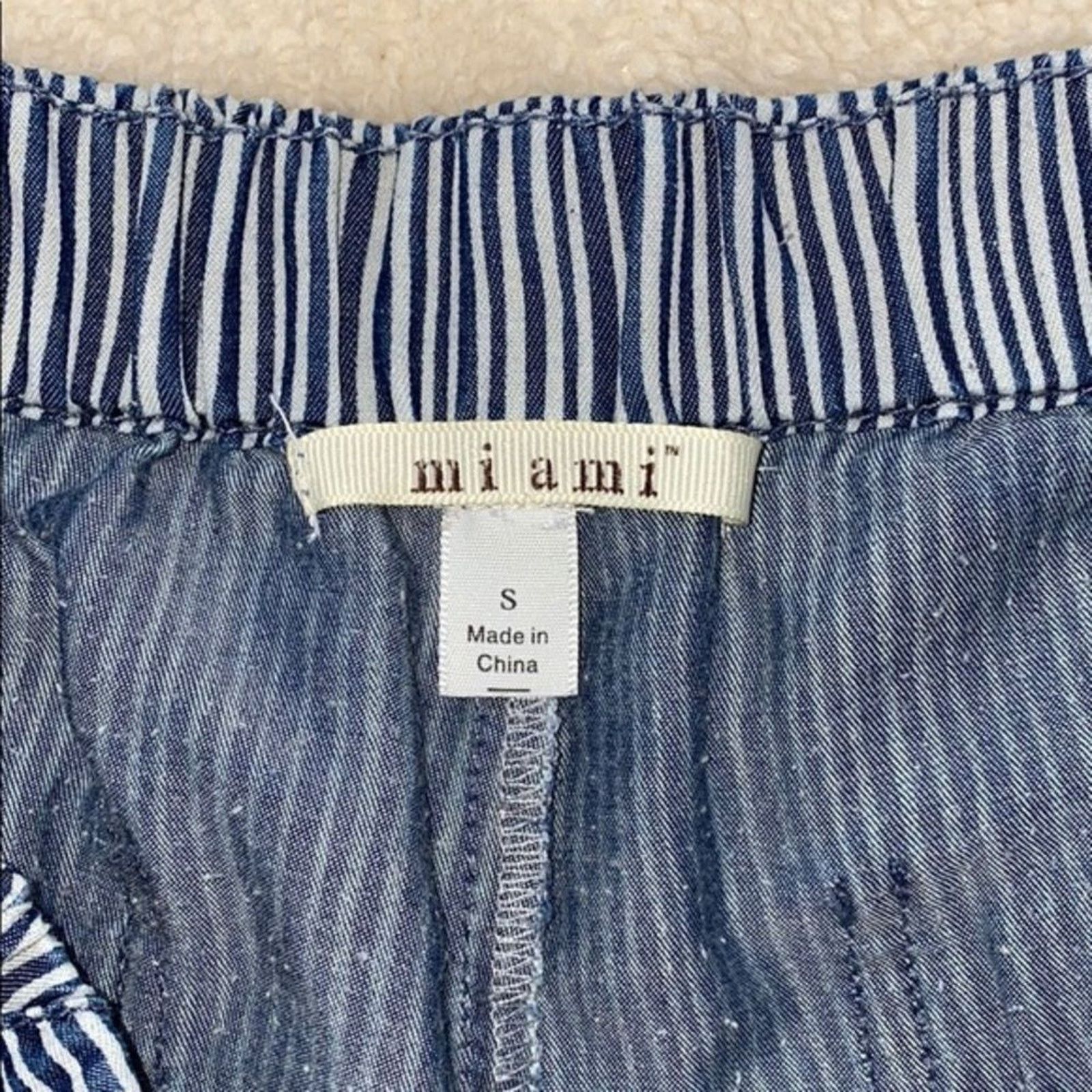 Other Miami Nautical Striped Drawstring Waist Shorts | Sz S Size 27" / US 4 / IT 40 - 4 Thumbnail