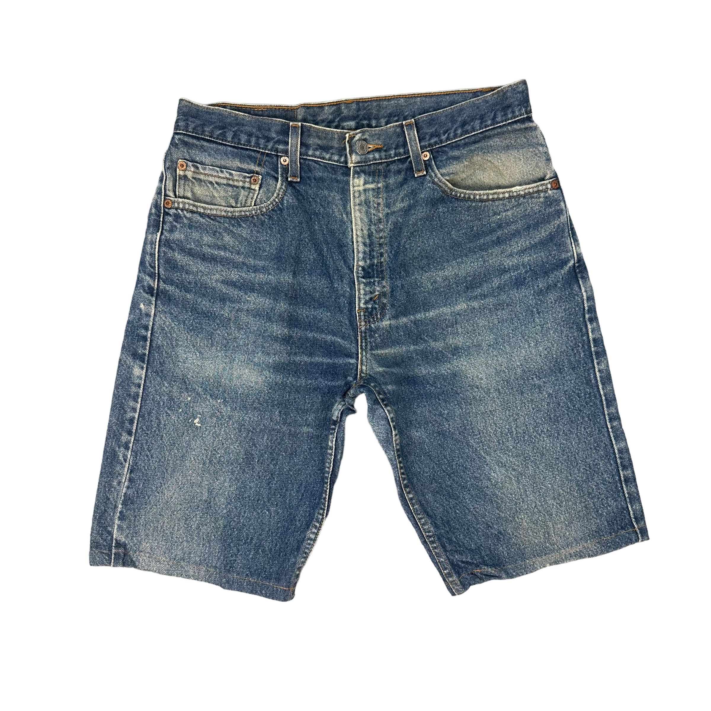 Levi's LEVIS 505 SINGLE R CUSTOM DENIM SHORTS #8405-007 Size US 33 - 1 Thumbnail