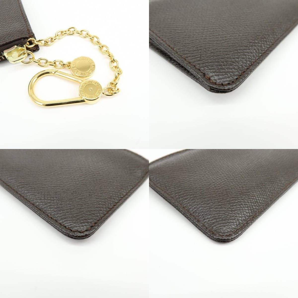 Bvlgari Bvlgari Calfskin Coin Purse Brown Size ONE SIZE - 4 Thumbnail