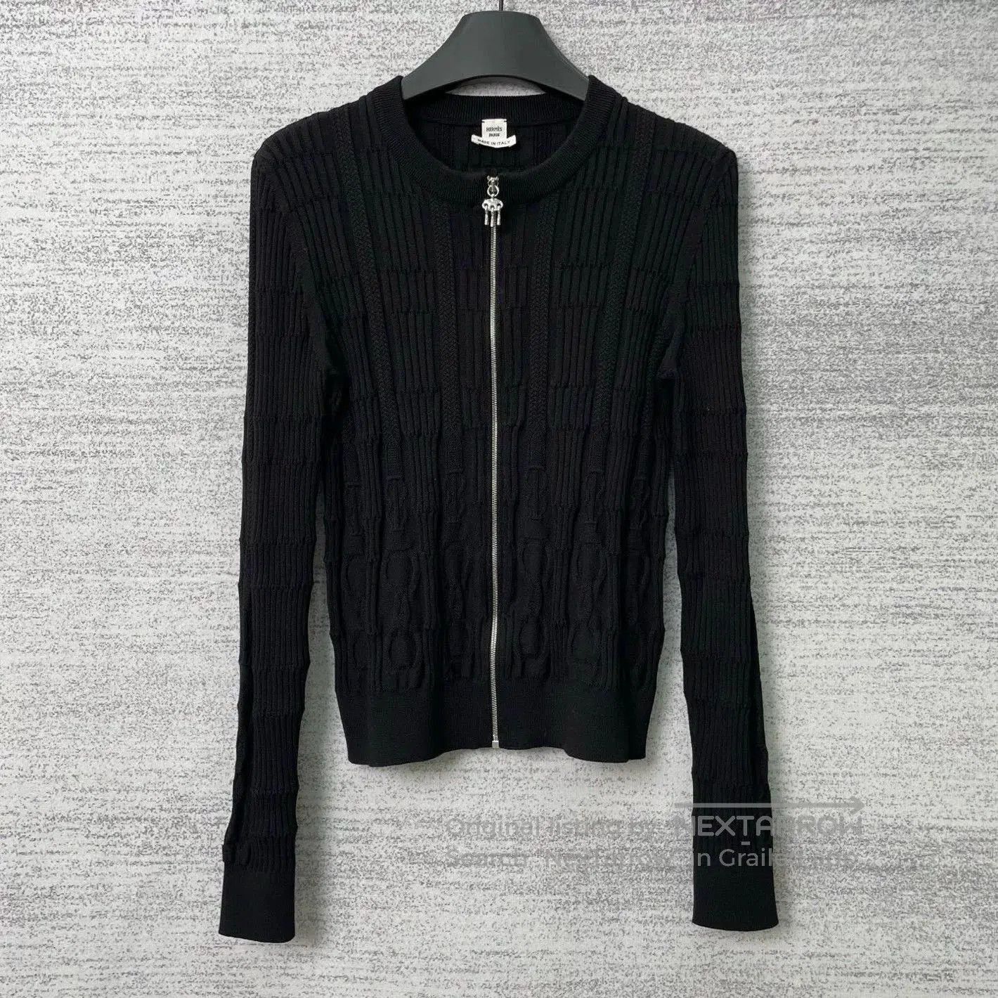 Hermes hermes ribbed knit zip. Size US M / EU 48-50 / 2 - 1 Thumbnail