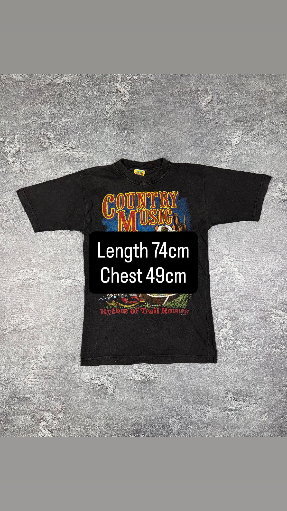 Band Tees Country Music Cowboy Faded Band T-Shirt VTG Size M Size US M / EU 48-50 / 2 - 2 Thumbnail