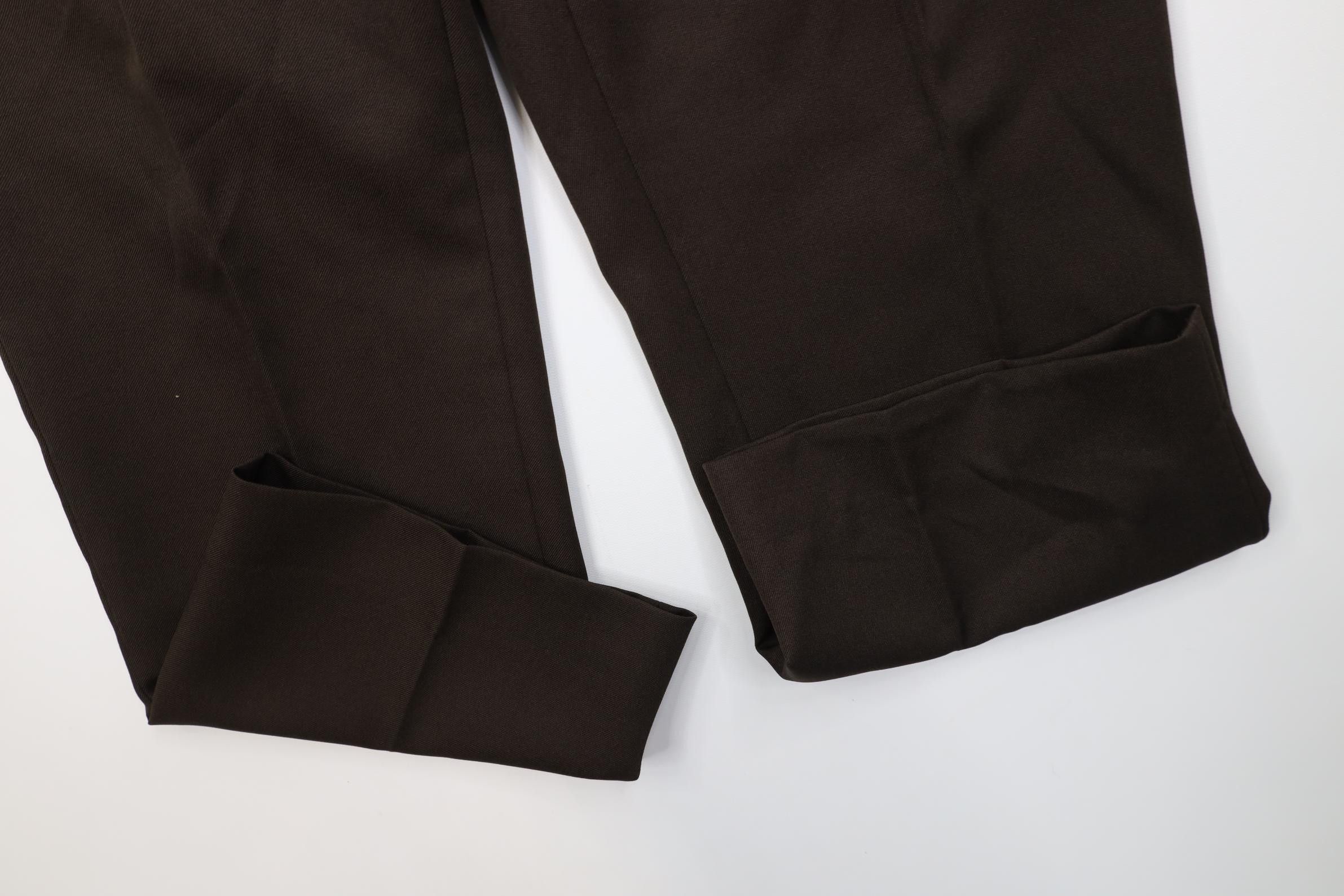 Vintage Vintage 70s Streetwear Wide Leg Chino Pants Brown USA Size US 38 / EU 54 - 6 Thumbnail