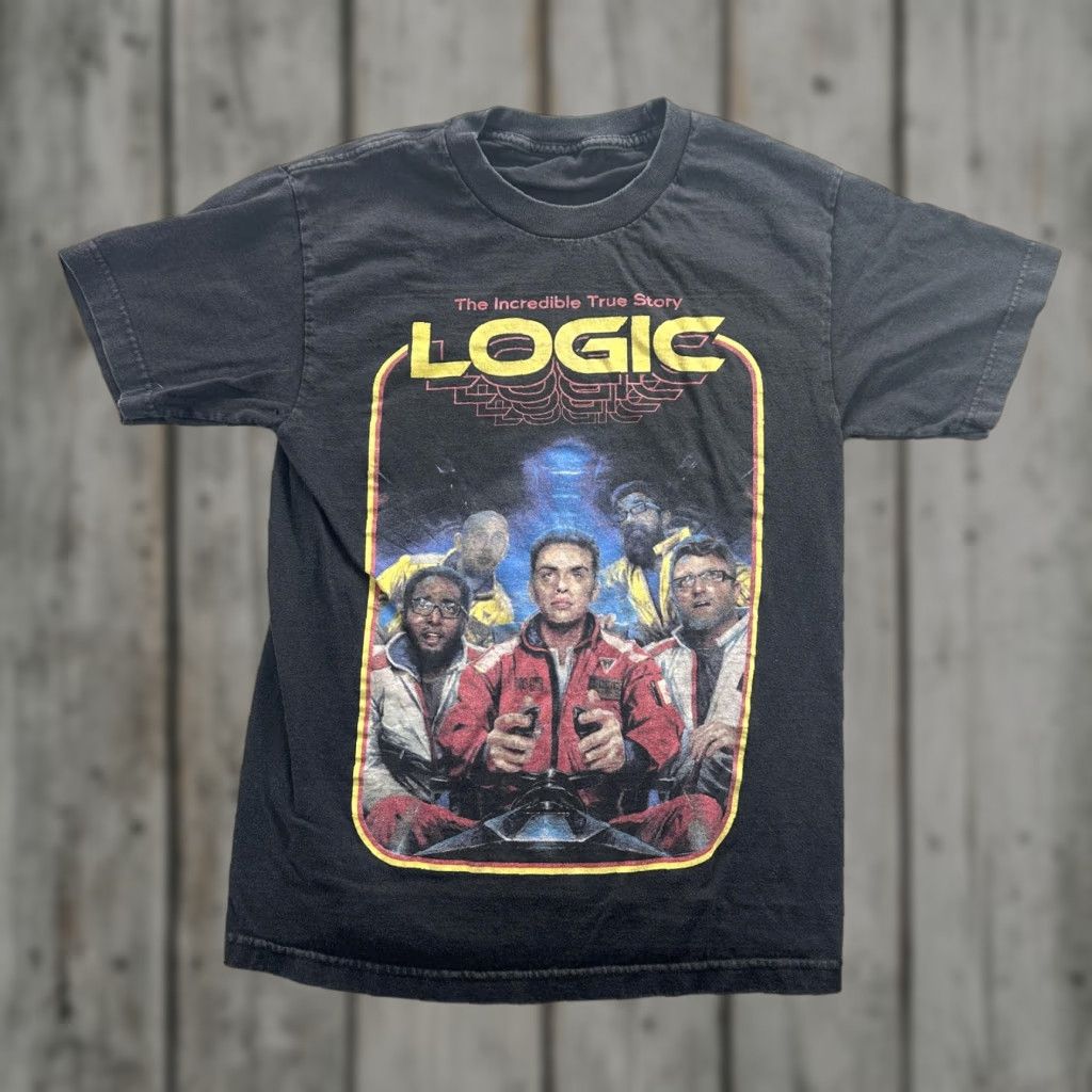 Other Logic Shirt Mens Medium Black The Incredible True Story Rap Tour Tee Rapper Size US M / EU 48-50 / 2 - 1 Thumbnail