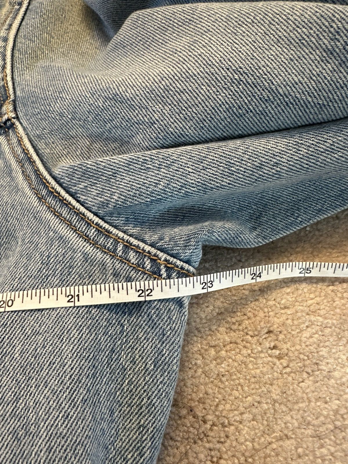 Levi's Levi’s Premium Big E Denim Trucker Jacket Light Wash Virgil Size US M / EU 48-50 / 2 - 9 Thumbnail