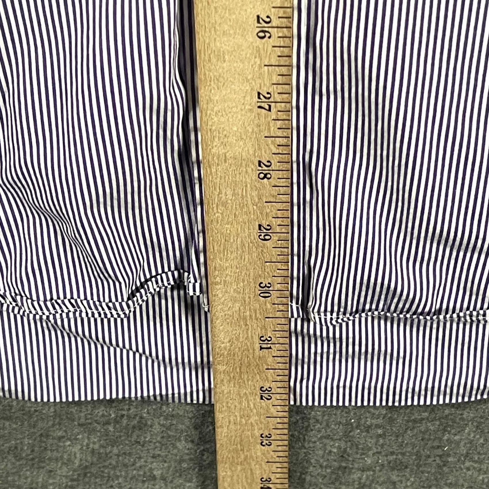 Ralph Lauren Ralph Lauren Shirt Mens XL Purple White Striped Button-Down Oxford Size US XL / EU 56 / 4 - 8 Thumbnail