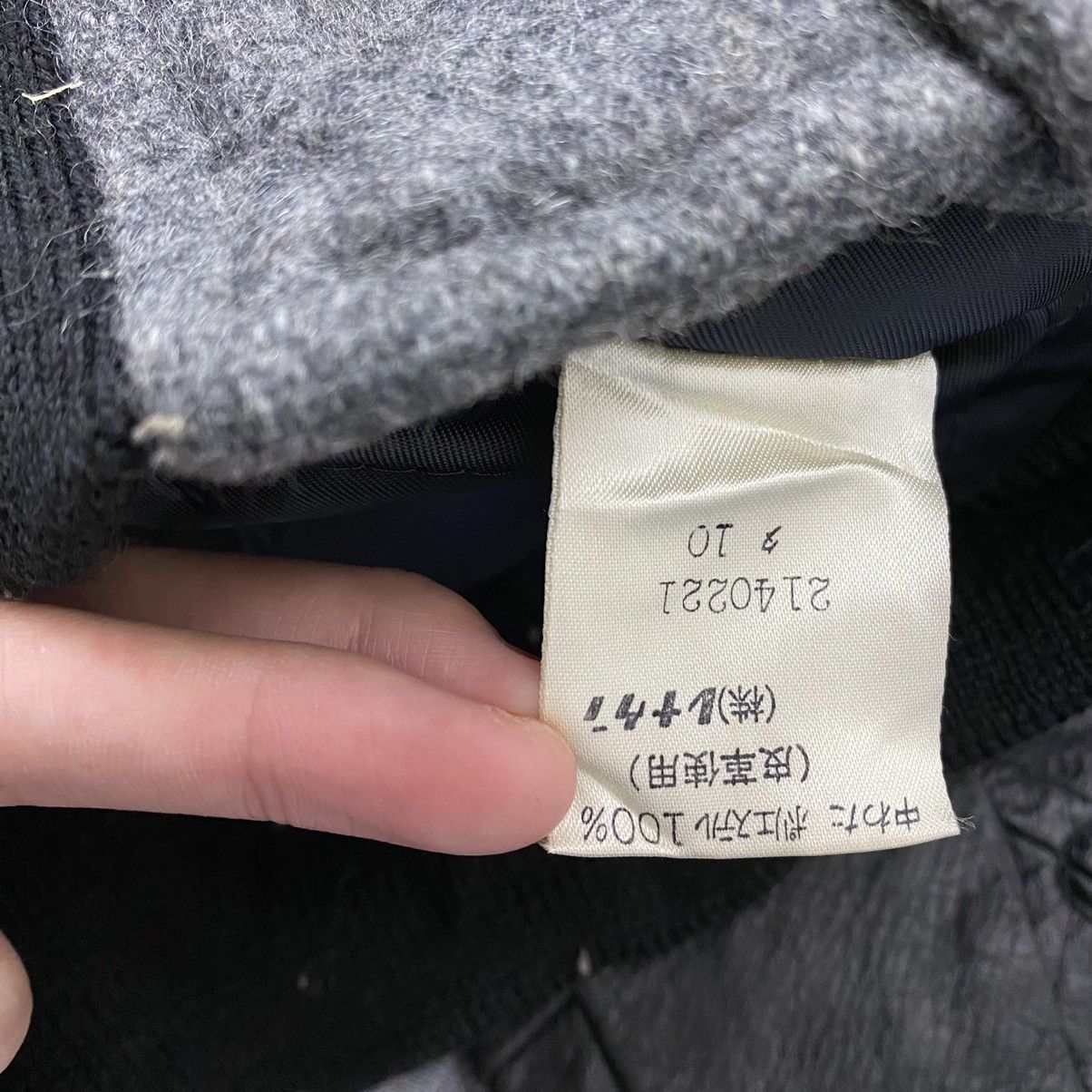 Other GIRA POUR HOMME Embroidered Design Grey Wool Bomber Jacket Size US L / EU 52-54 / 3 - 8 Thumbnail
