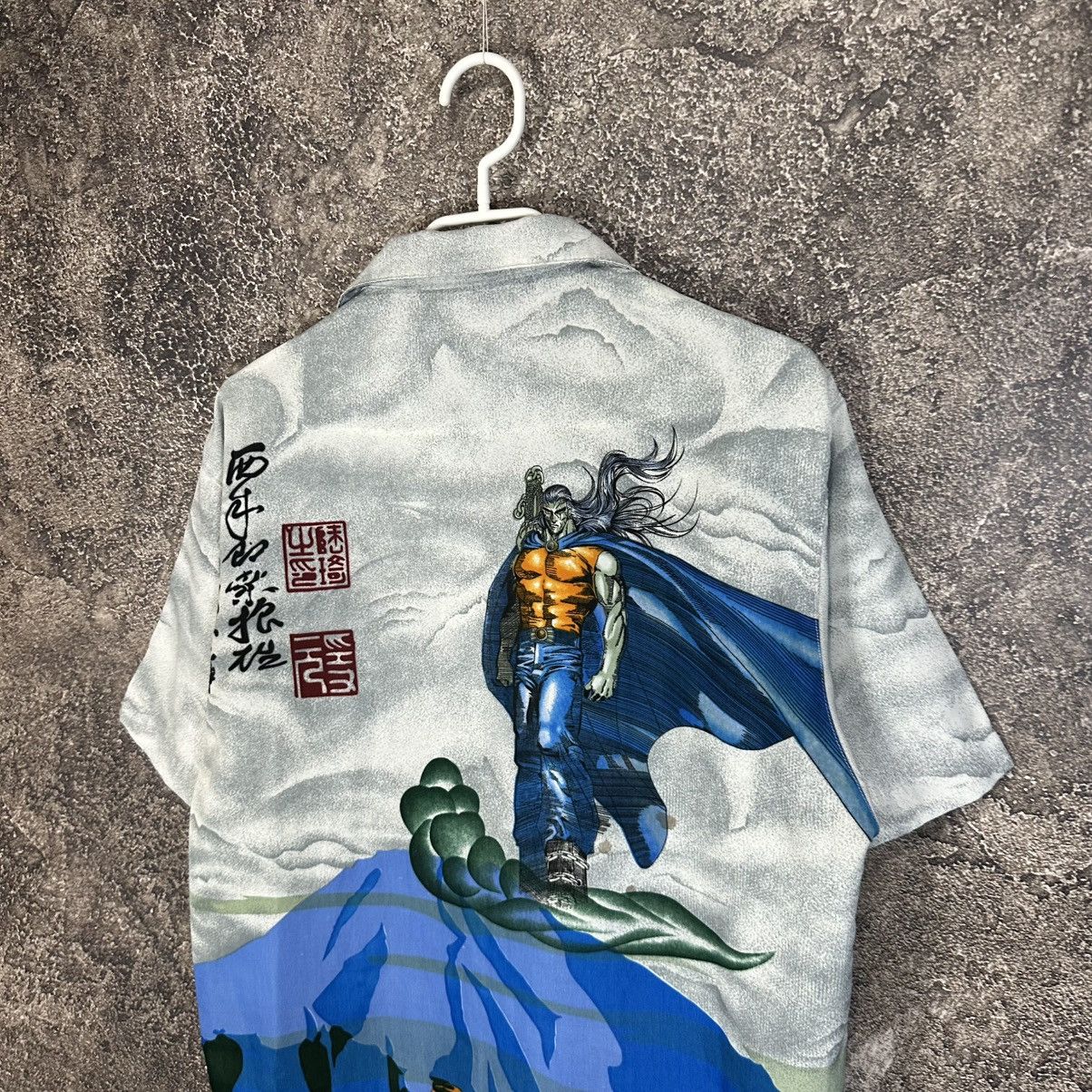 Anime Vintage Anime Berserk AOP Crazy Design Shirt Size US XL / EU 56 / 4 - 22 Thumbnail