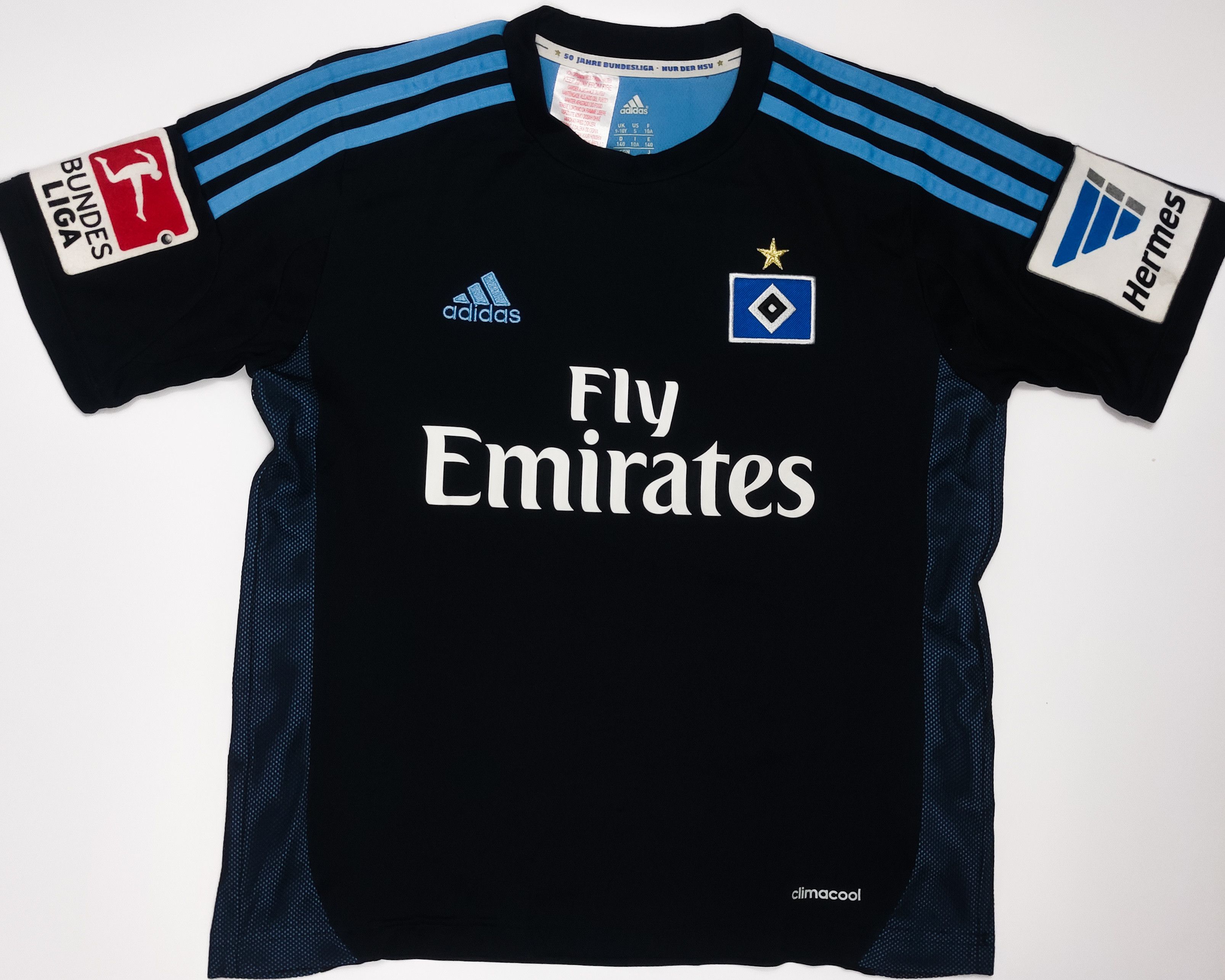 Adidas Rudnevs #10 Hamburger SV 2013 2014 Adidas Home Shirt Youth S Size US XXS / EU 40 - 2 Thumbnail