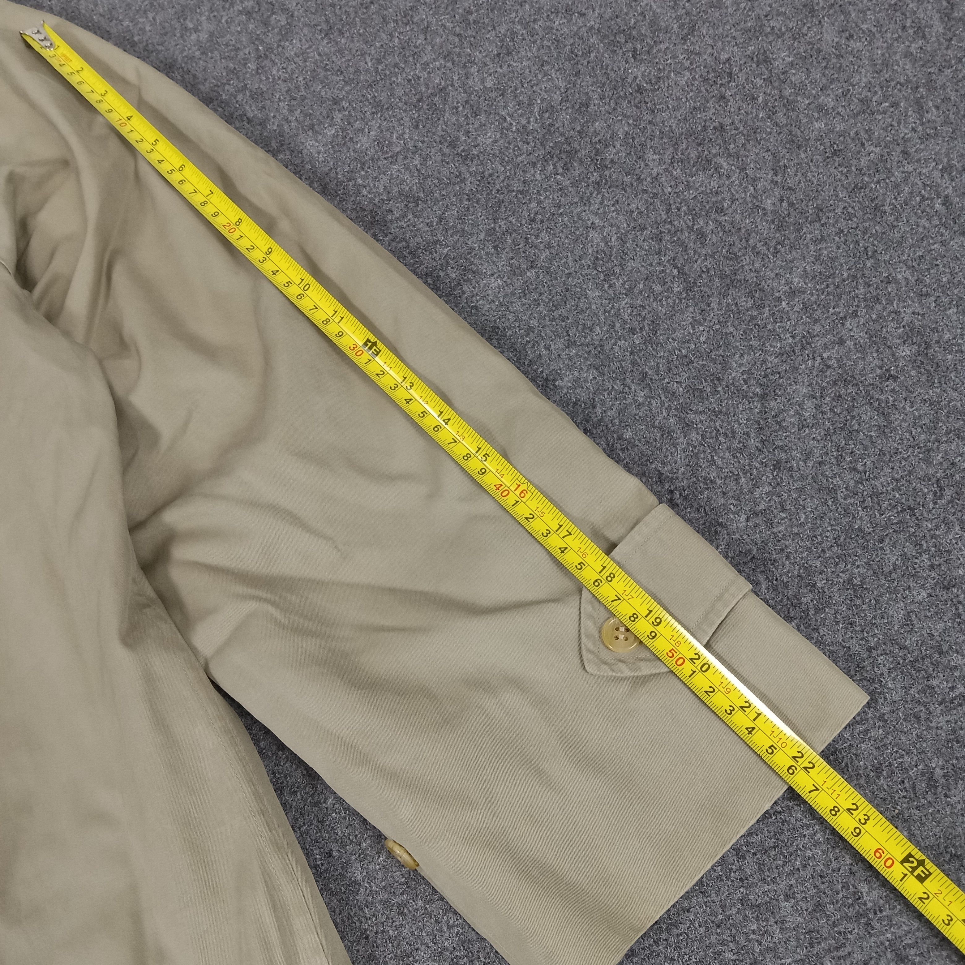 Burberry × Vintage Burberry Italian Brand Trench Coat Jacket Size US XL / EU 56 / 4 - 7 Thumbnail