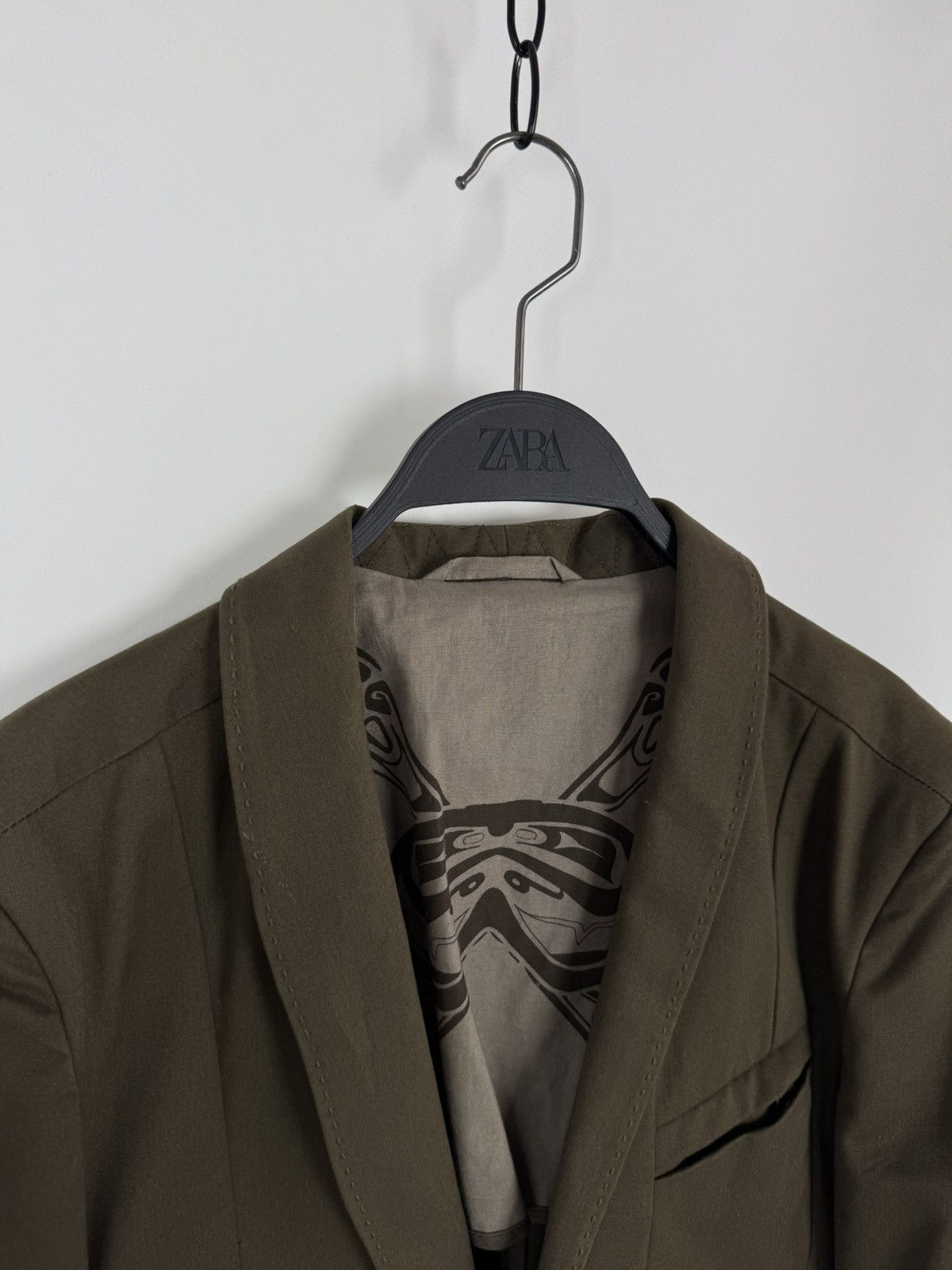 Diesel Diesel Designer Khaki Casual Blazer Size US L / EU 52-54 / 3 - 5 Thumbnail
