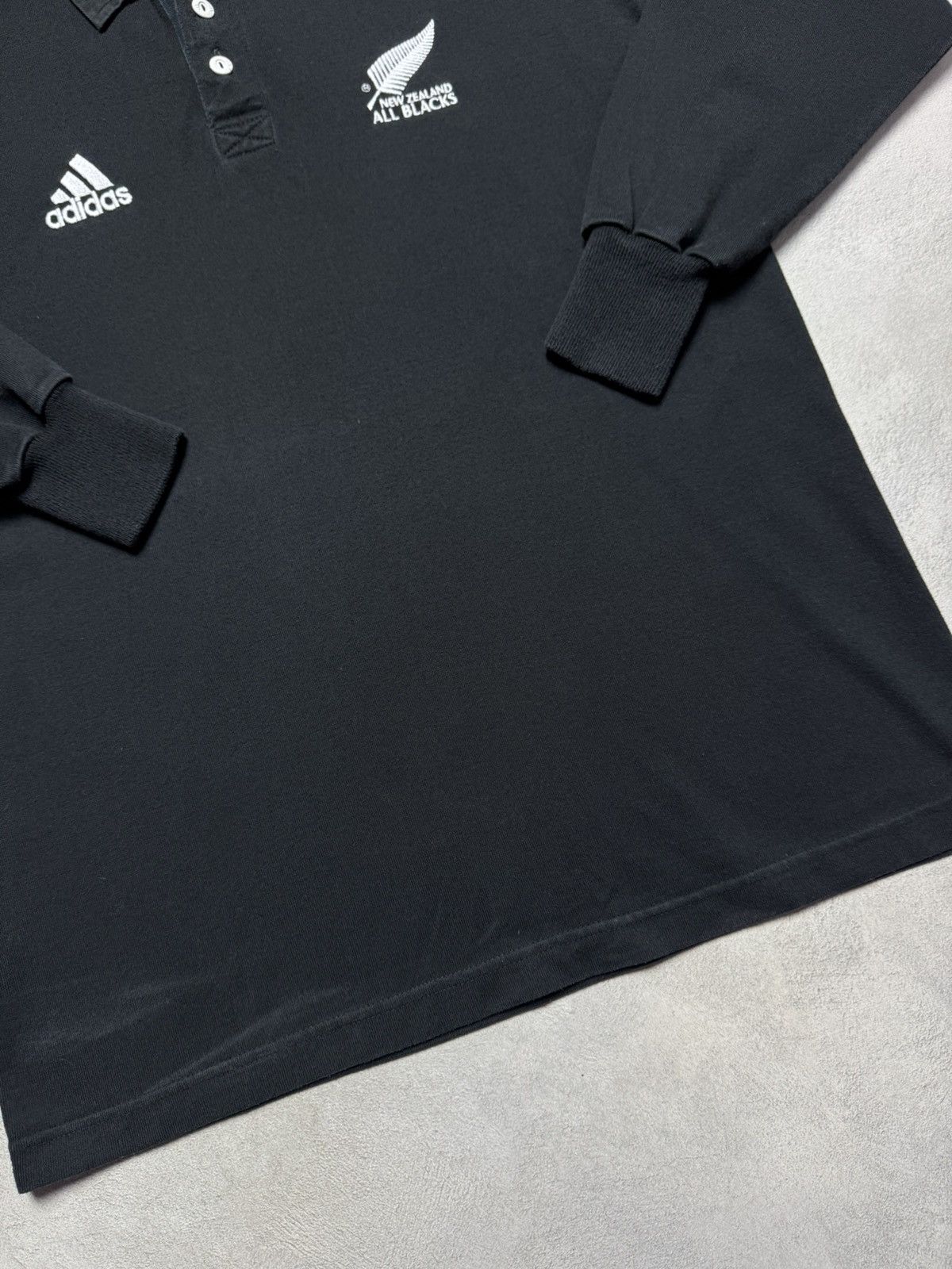 Adidas All Blacks New Zealand 2000 2001 Rugby Shirt Jersey Adidas Size US XL / EU 56 / 4 - 4 Thumbnail