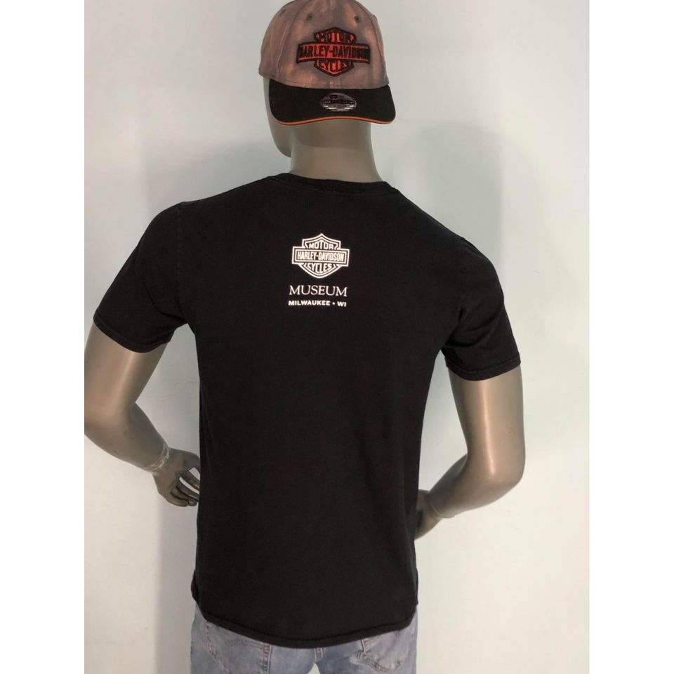 Harley Davidson Harley Davidson T-shirt Medium Men, 80’s Style MUSEUM Size US M / EU 48-50 / 2 - 4 Thumbnail