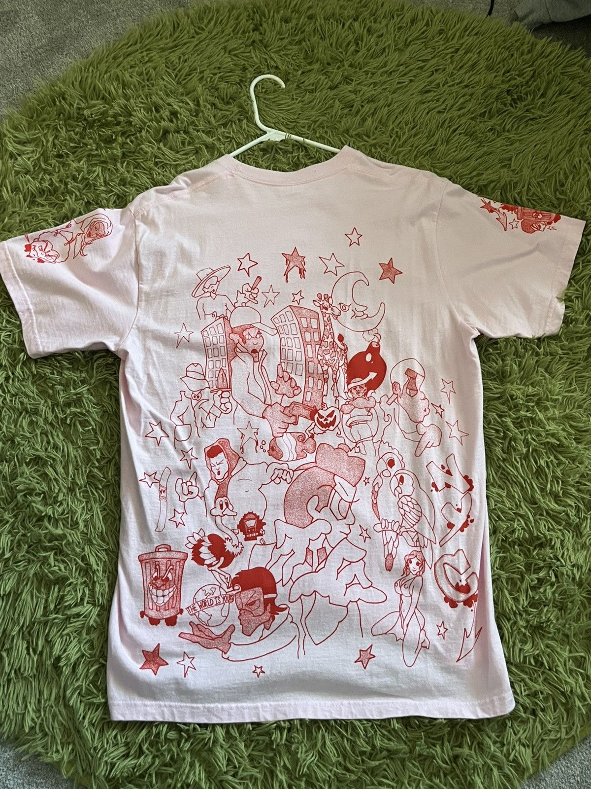 Supreme Pink supreme street shirt Size US L / EU 52-54 / 3 - 2 Thumbnail