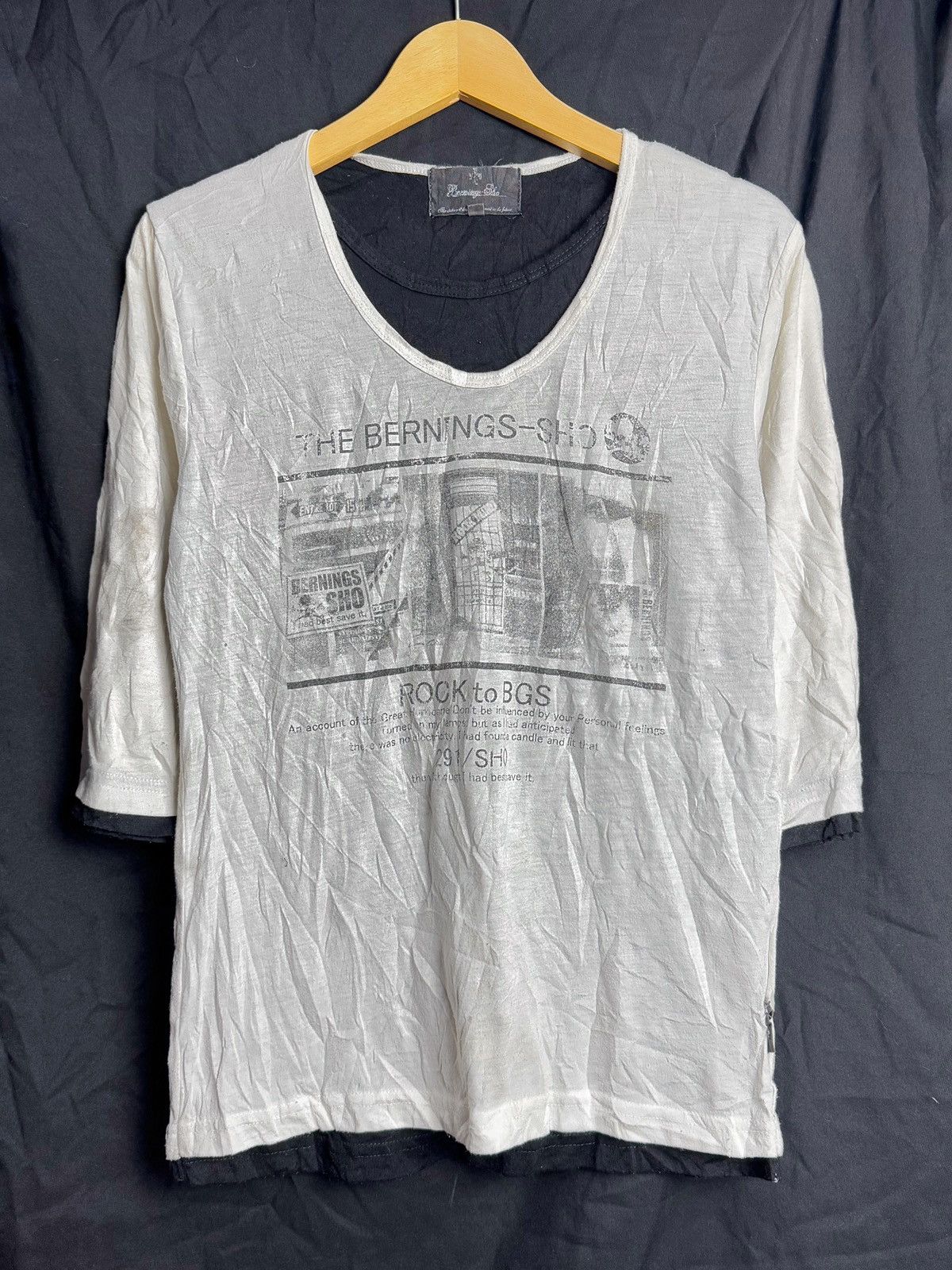 Hysteric Glamour × If Six Was Nine × Japanese Brand Double Layers Rock To Berningsho Mid Sleeve lgb ifsix style Size US M / EU 48-50 / 2 - 1 Thumbnail