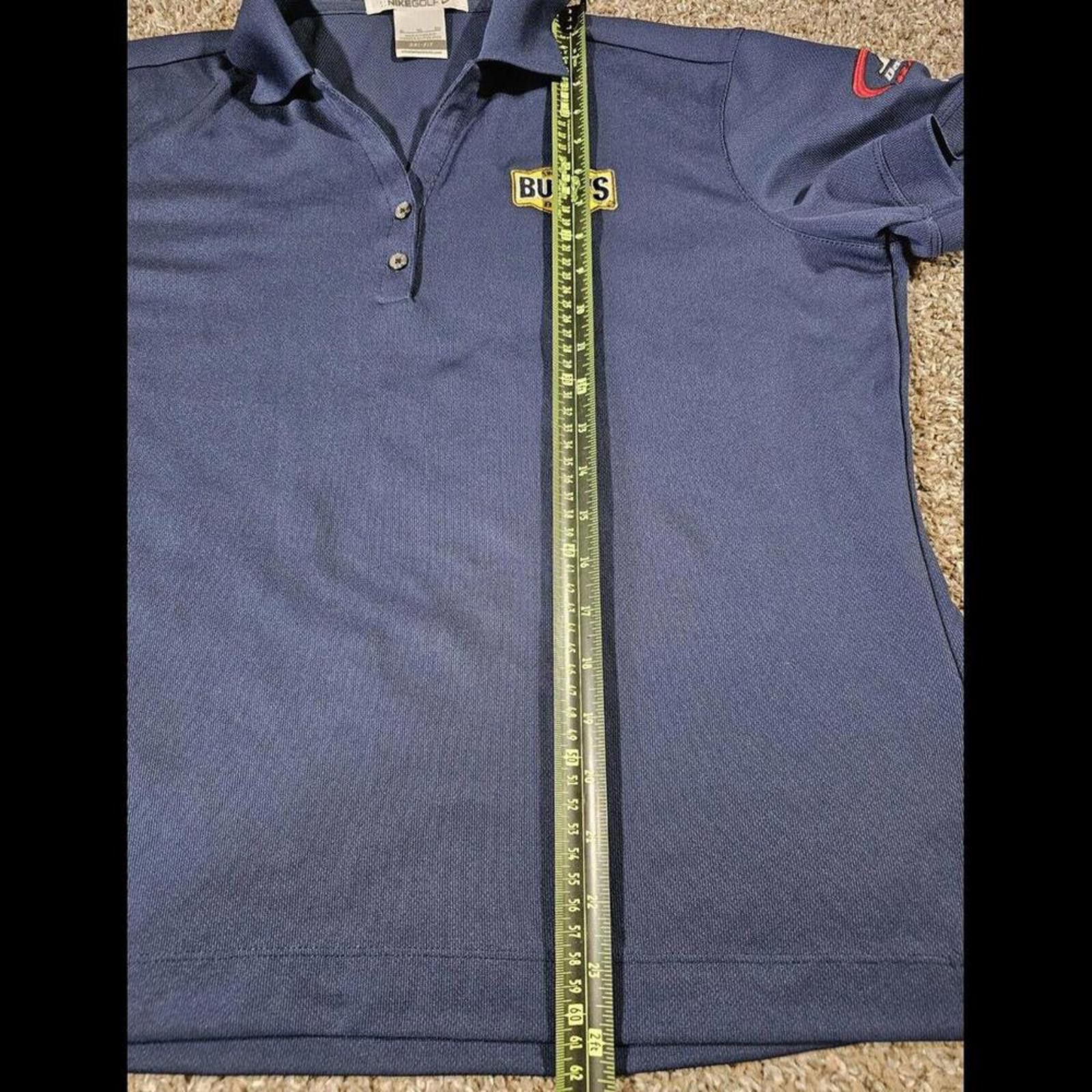 Nike NASCAR #37 47 Bush's Best JTG Racing Nike DriFit Polo Wmn XL Size ONE SIZE - 7 Thumbnail