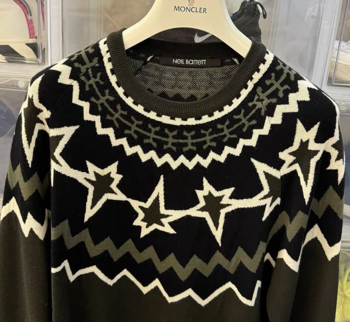 Neil Barrett NeIL Barrett Sweater wxx Size US S / EU 44-46 / 1 - 5 Thumbnail