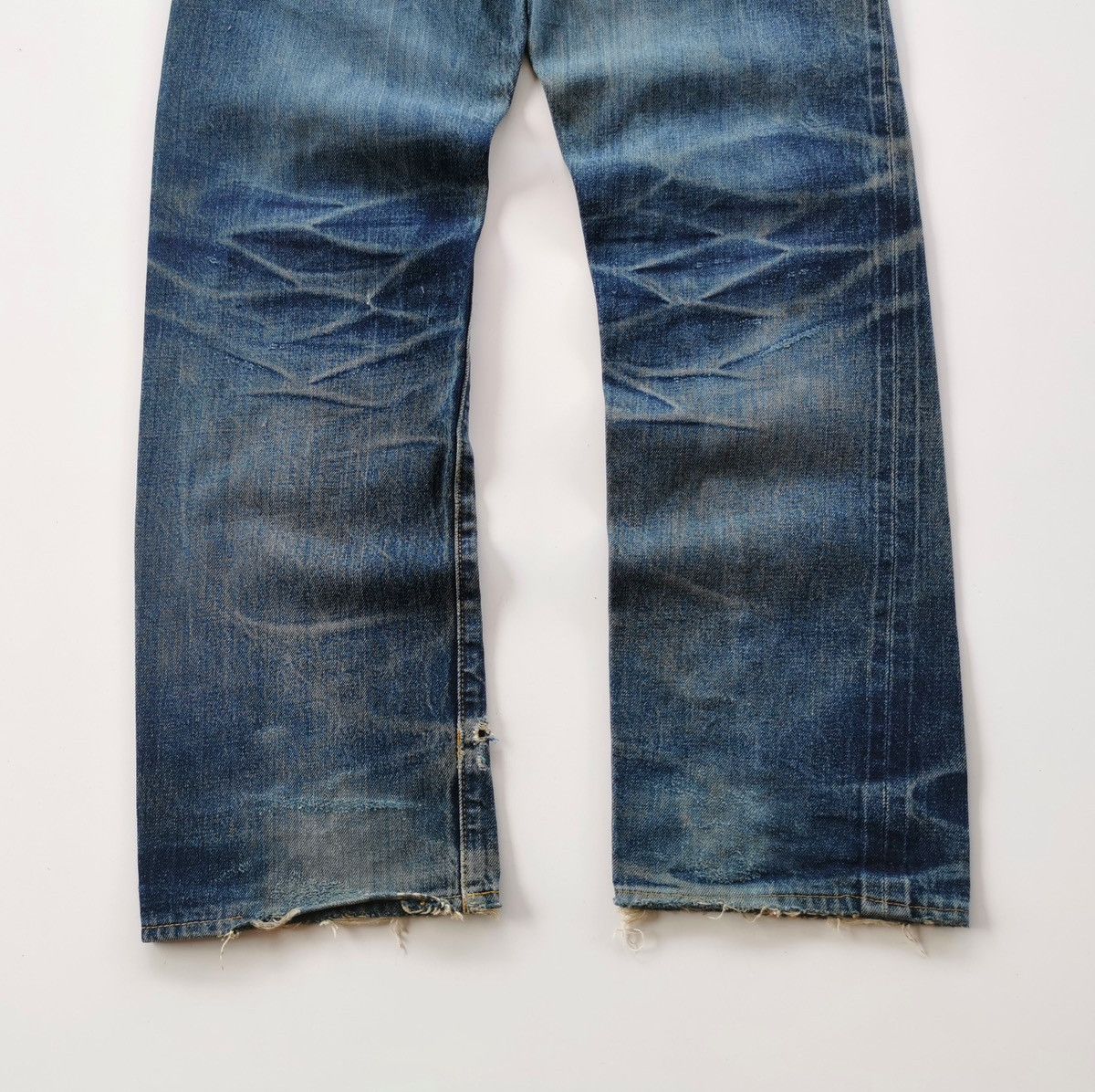 LVC × Levi's × Vintage Levis 501 xxc Big E Buckleback Selvedge Denim Jeans Size US 28 / EU 44 - 5 Thumbnail